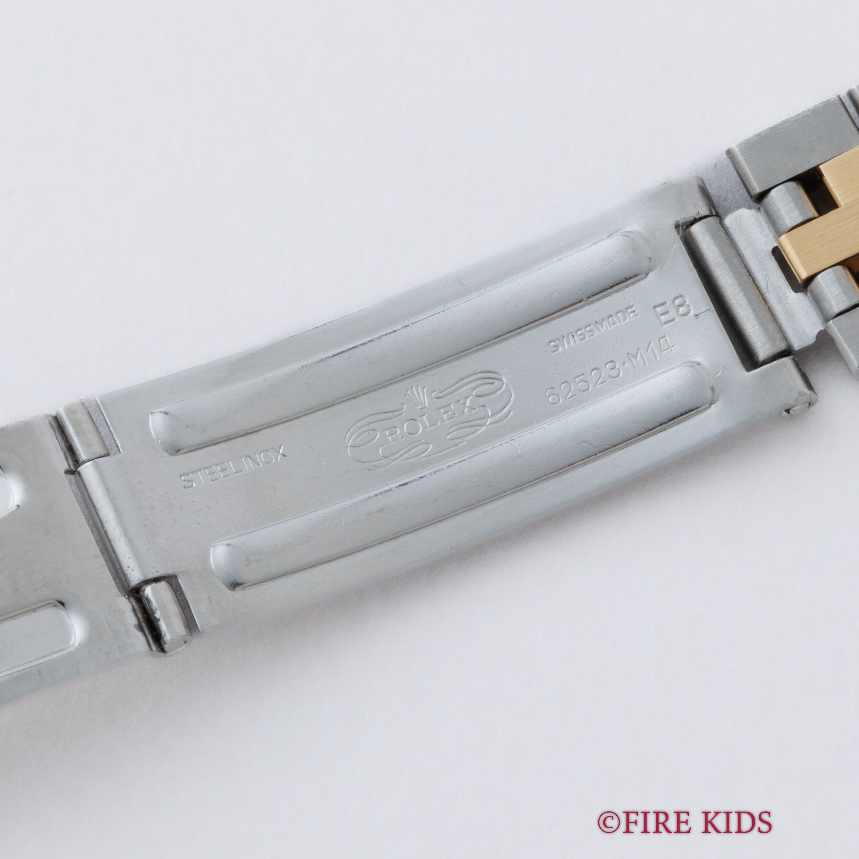 ロレックス 30㎜デイトジャストコンビ 1979年製 ホワイトローマンダイヤル Ref.6827 ギャラ付