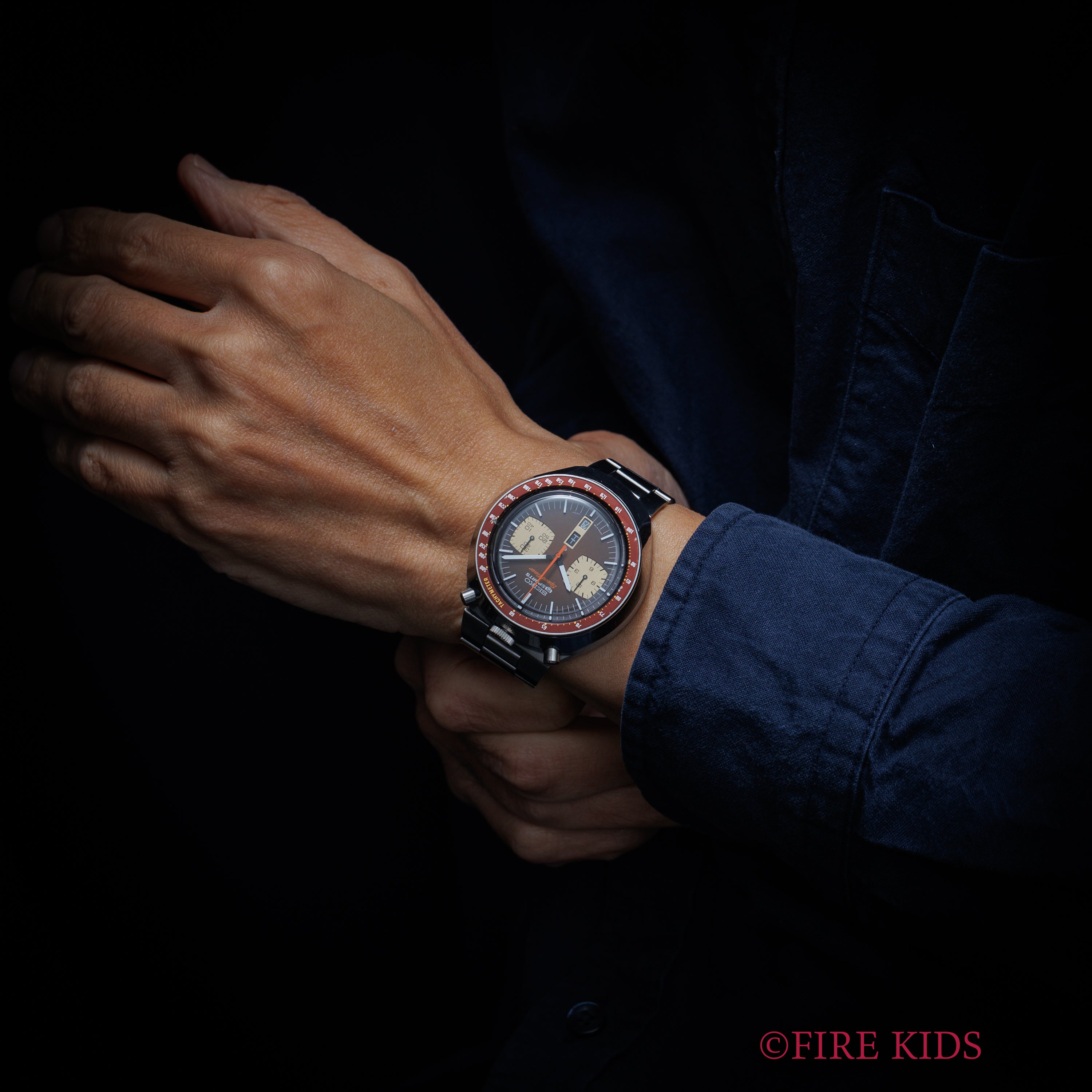 セイコー 1975年製 茶馬 Ref.6138-0040 5スポーツ スピードタイマー 国内仕様 ブルヘッド 純正ブレス