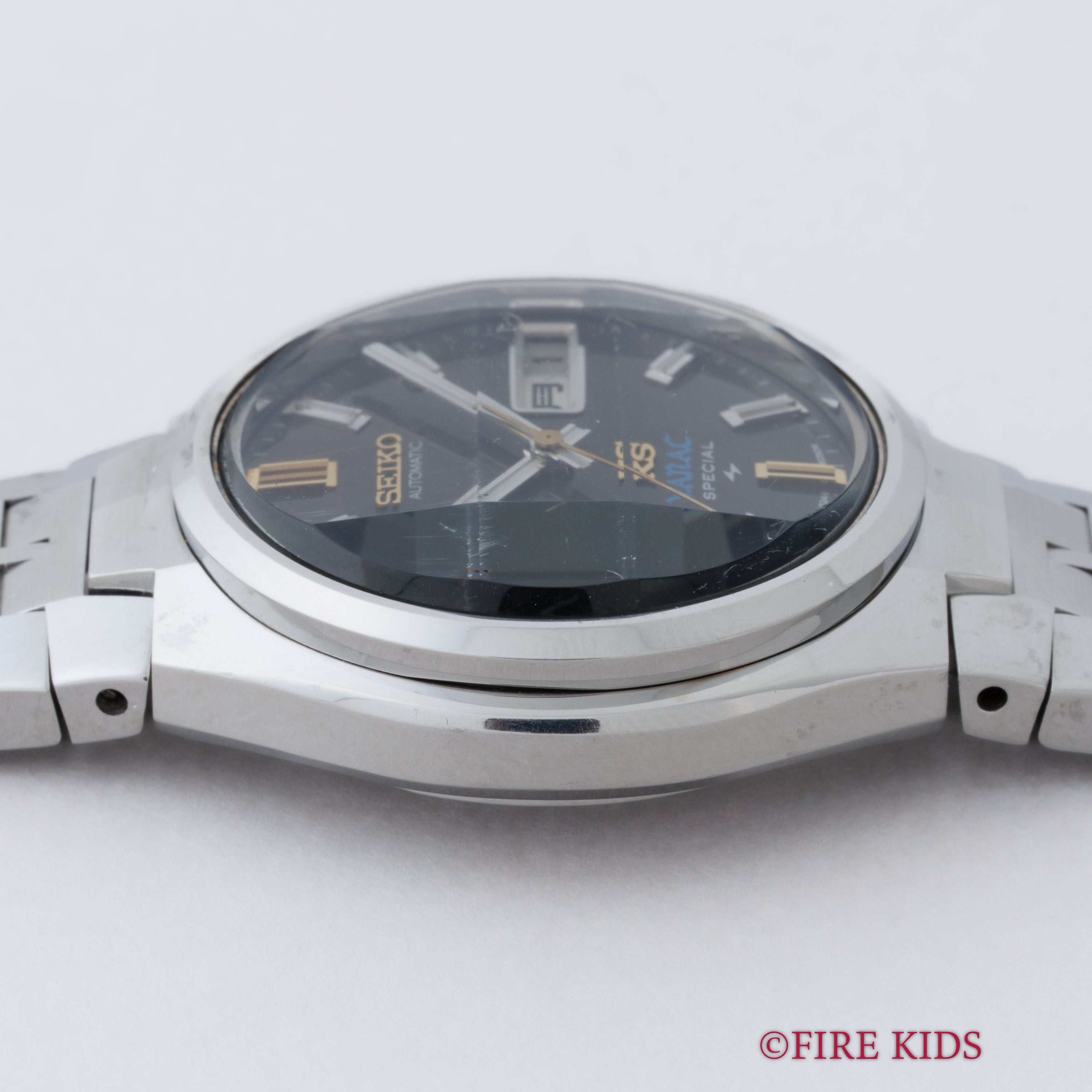 キングセイコー バナック スペシャル 1972年製 Ref.5246-6040 グレーダイヤル カットガラス ハイビート自動巻き