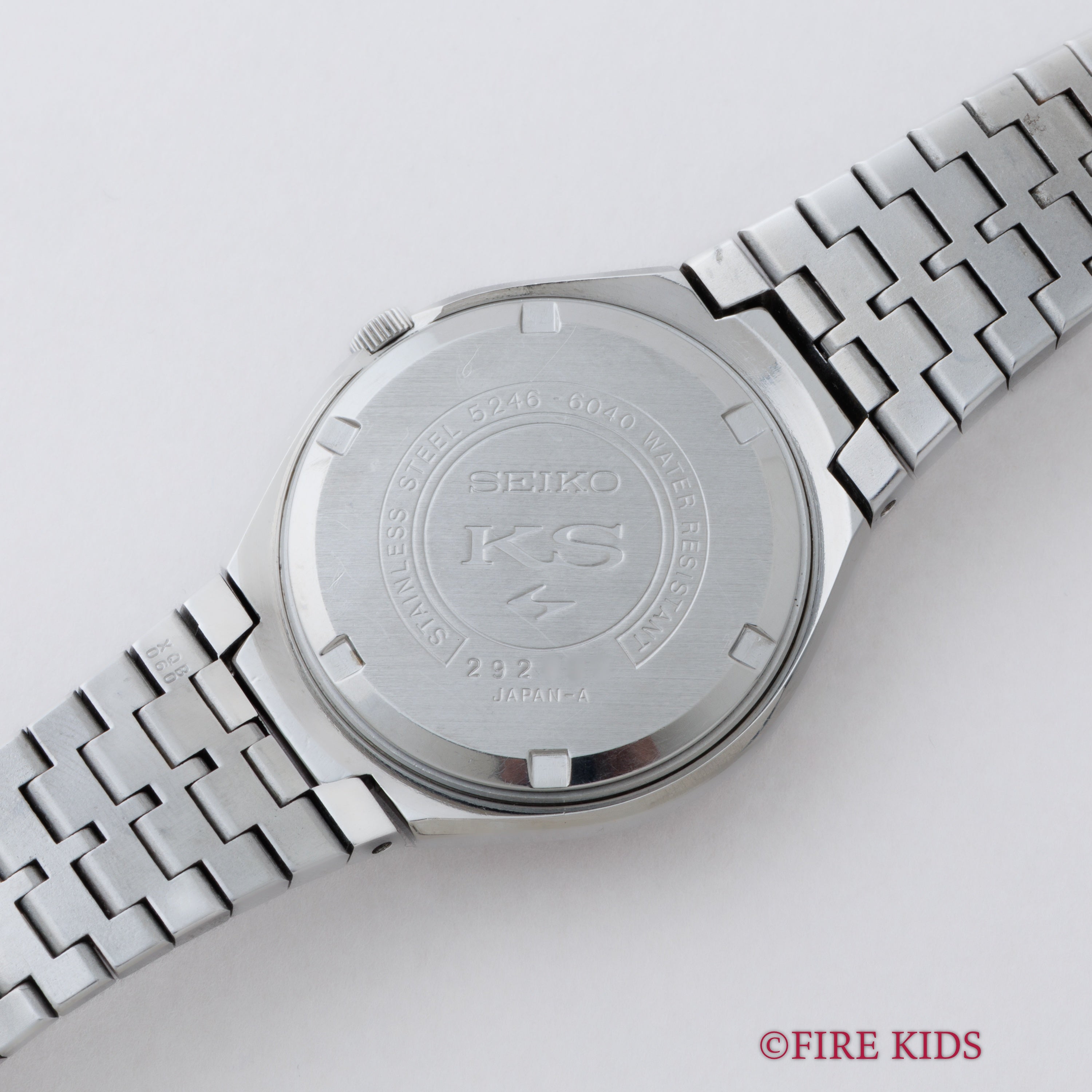 キングセイコー バナック スペシャル 1972年製 Ref.5246-6040 グレーダイヤル カットガラス ハイビート自動巻き