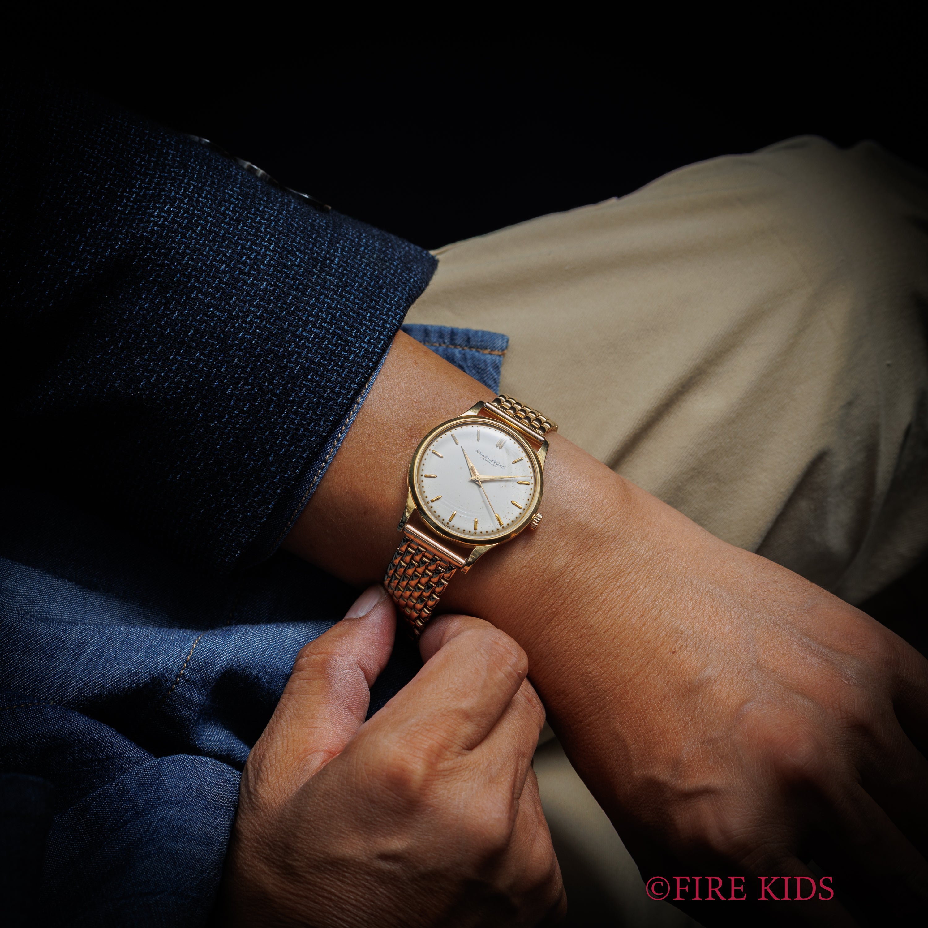 IWC Cal.89 1962年製 18金無垢イエローゴールド 手巻き ラウンドケース