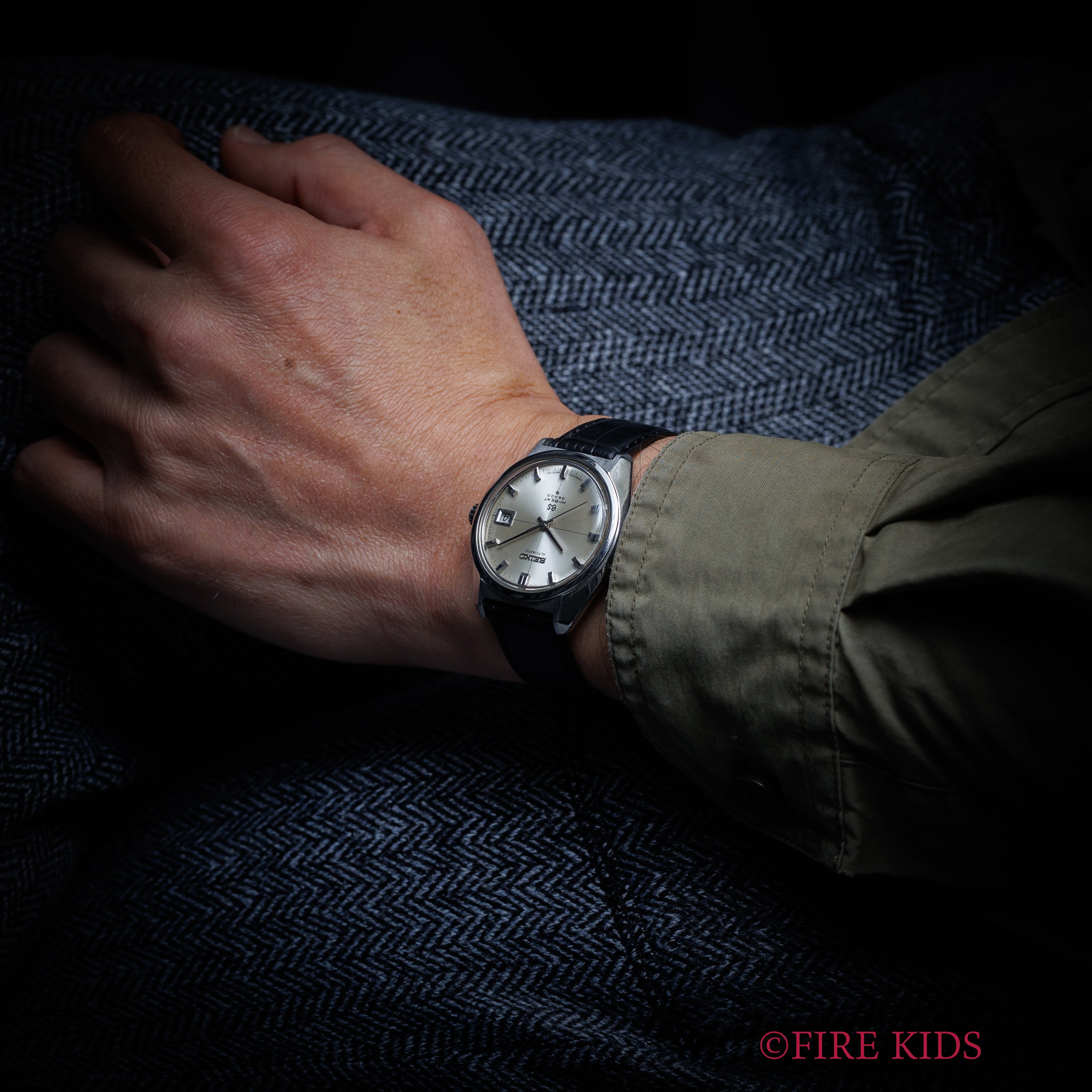 グランドセイコー ハイビート 36000 1969年製 Ref.6145-8000 61GS クロスライン