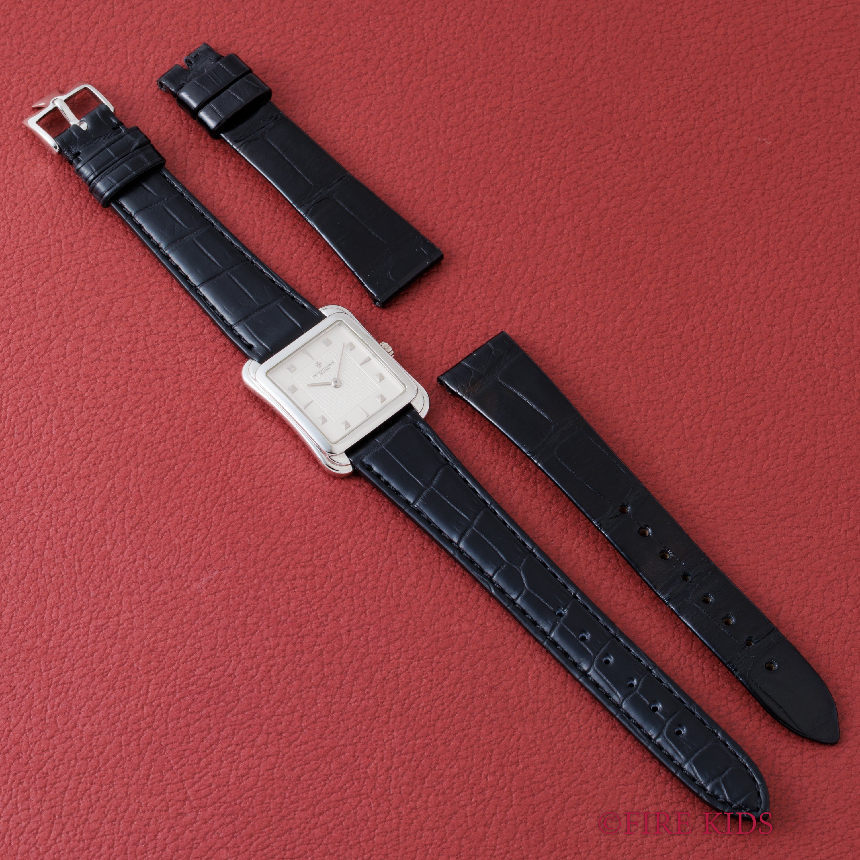 ヴァシュロン・コンスタンタン プラチナ無垢トレド 1990年代製 手巻 純正Pt尾錠