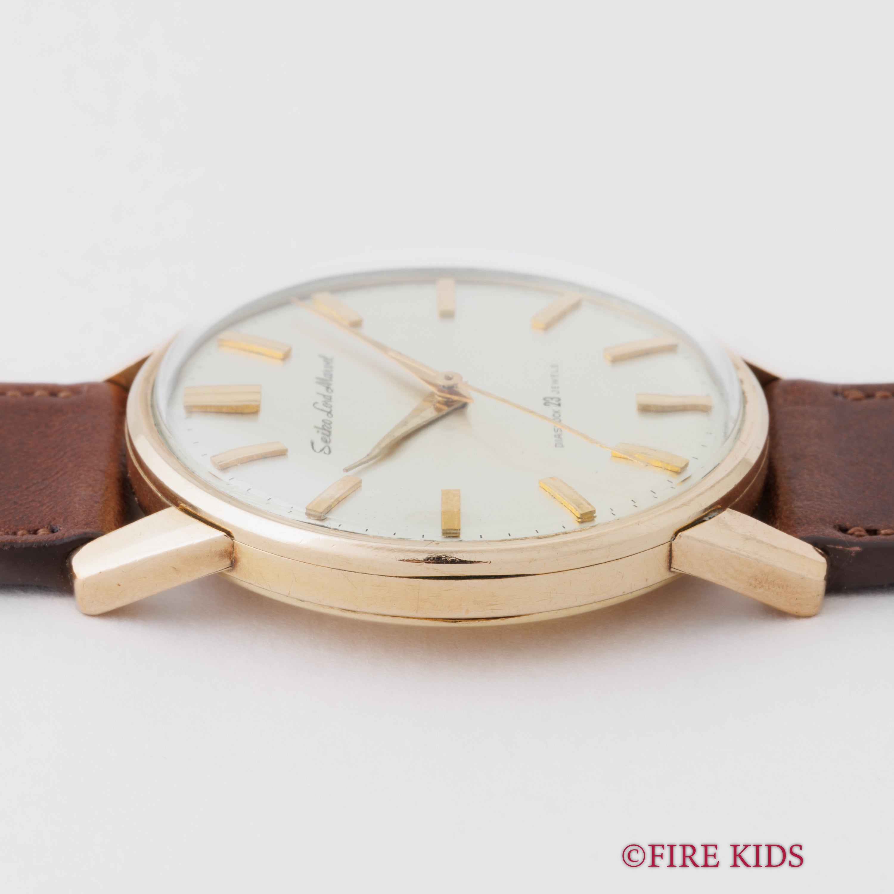 セイコー ロードマーベル 1965年製 23石手巻ロービート Ref.5740-1990 AGFケース