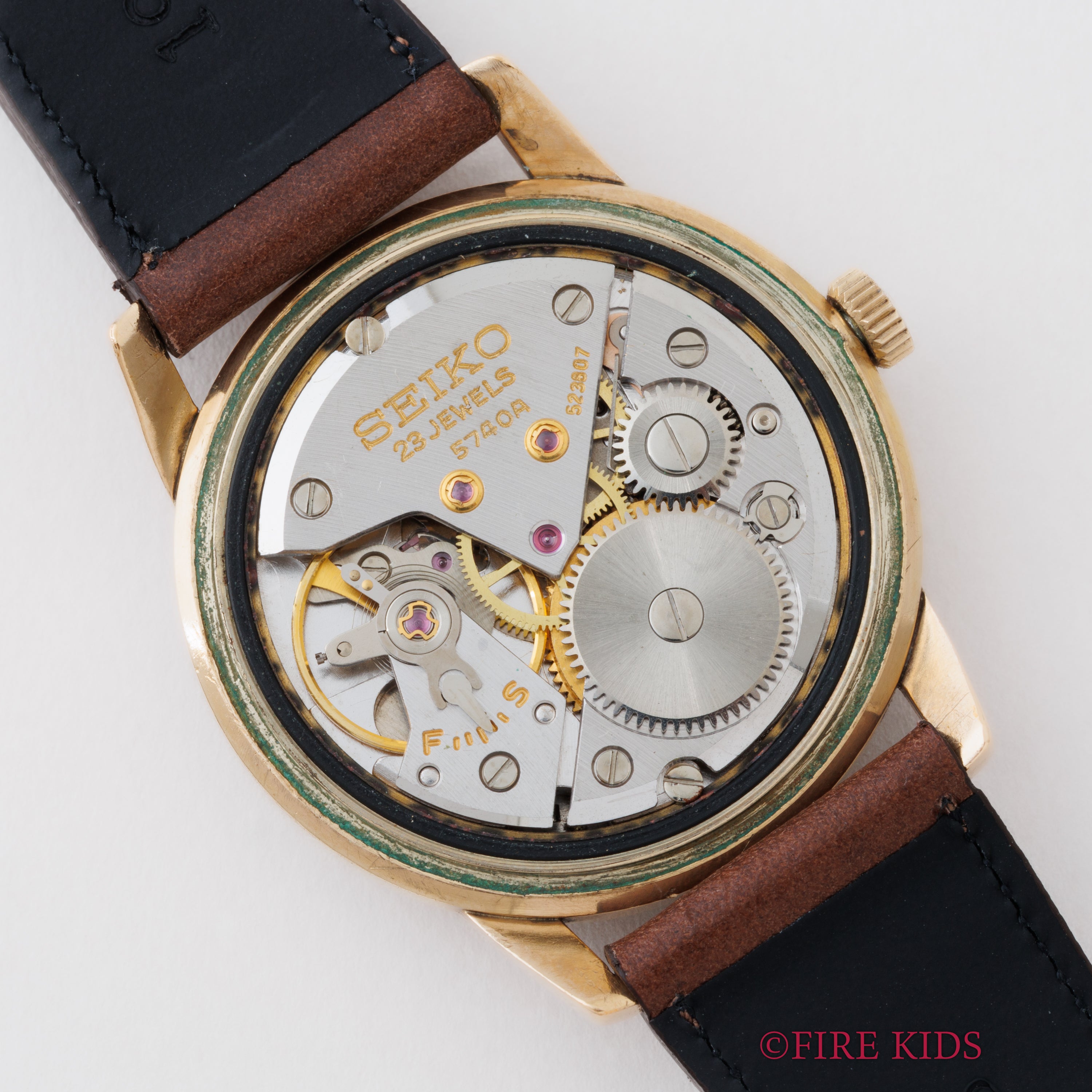 セイコー ロードマーベル 1965年製 23石手巻ロービート Ref.5740-1990 AGFケース