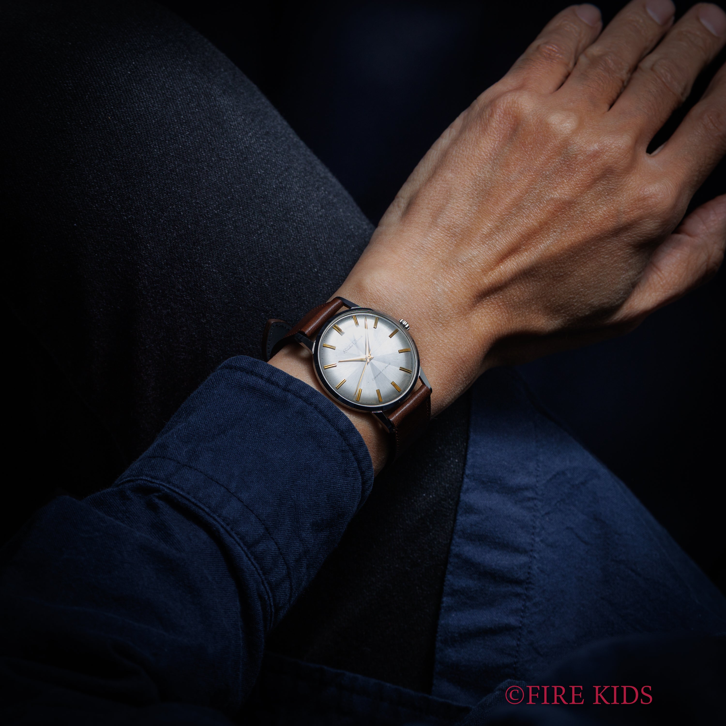 セイコー クラウン ユニークダイヤル 1960年製 手巻き 薄型手巻き