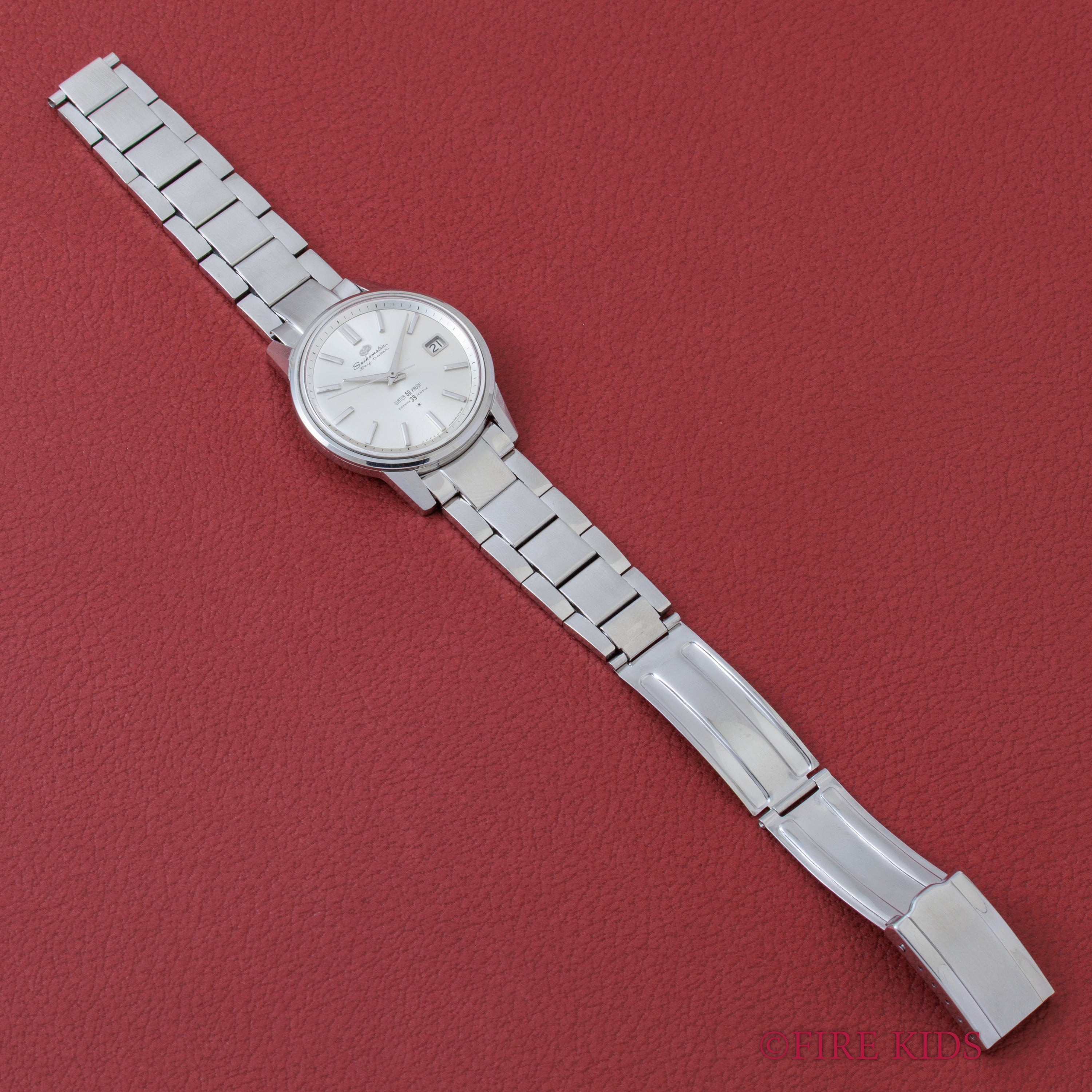 セイコー マチックセルフデーター 1963年製 Ref.J13060 自動巻 ステンレスブレス