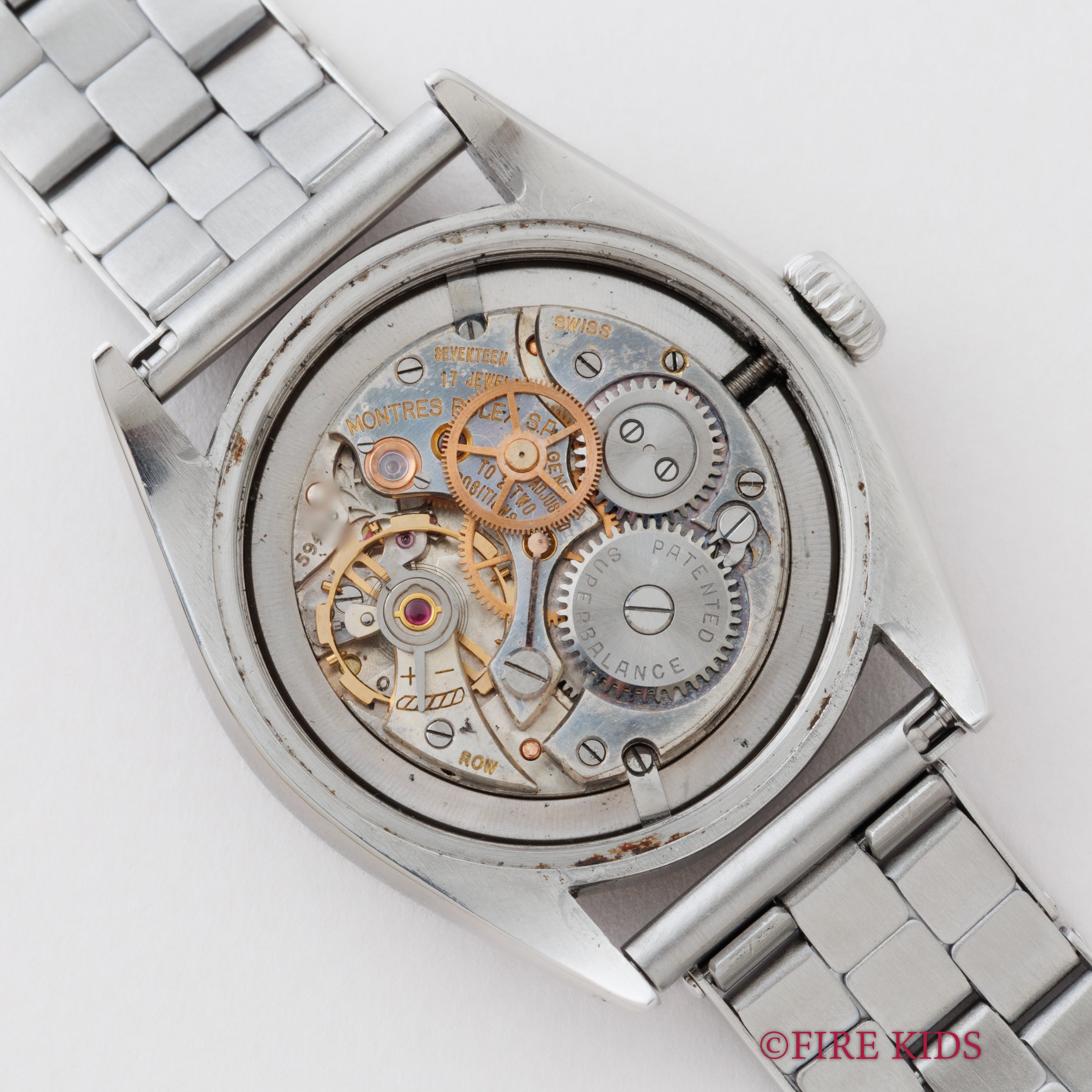 ロレックス オイスター 1953年製  Ref.6022 彫エクスプローラーダイヤル スーパーオイスターリューズ