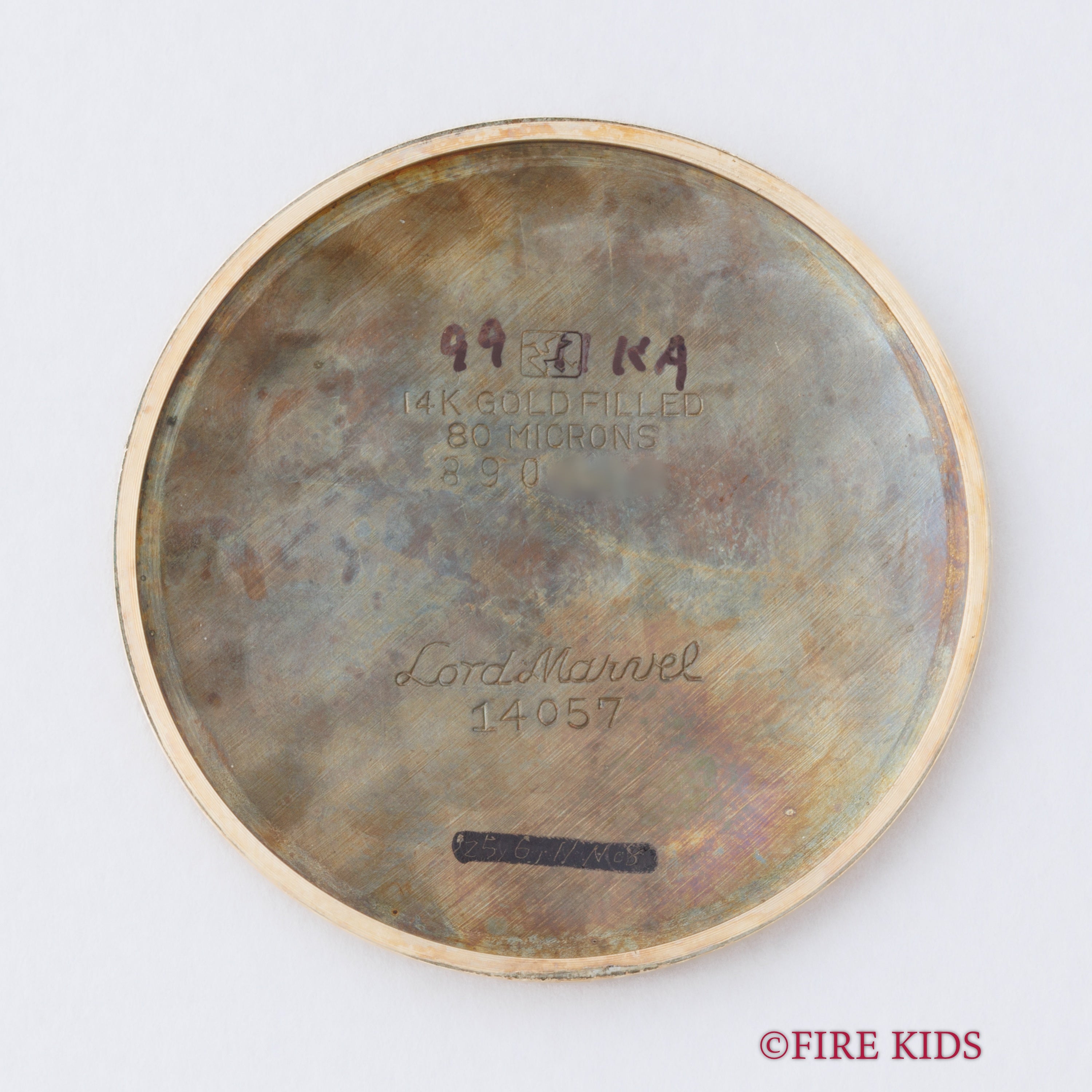 セイコー ロードマーベル 1958年製 Ref.14057 手巻き S蛇 彫文字 SD文字盤 14金張り