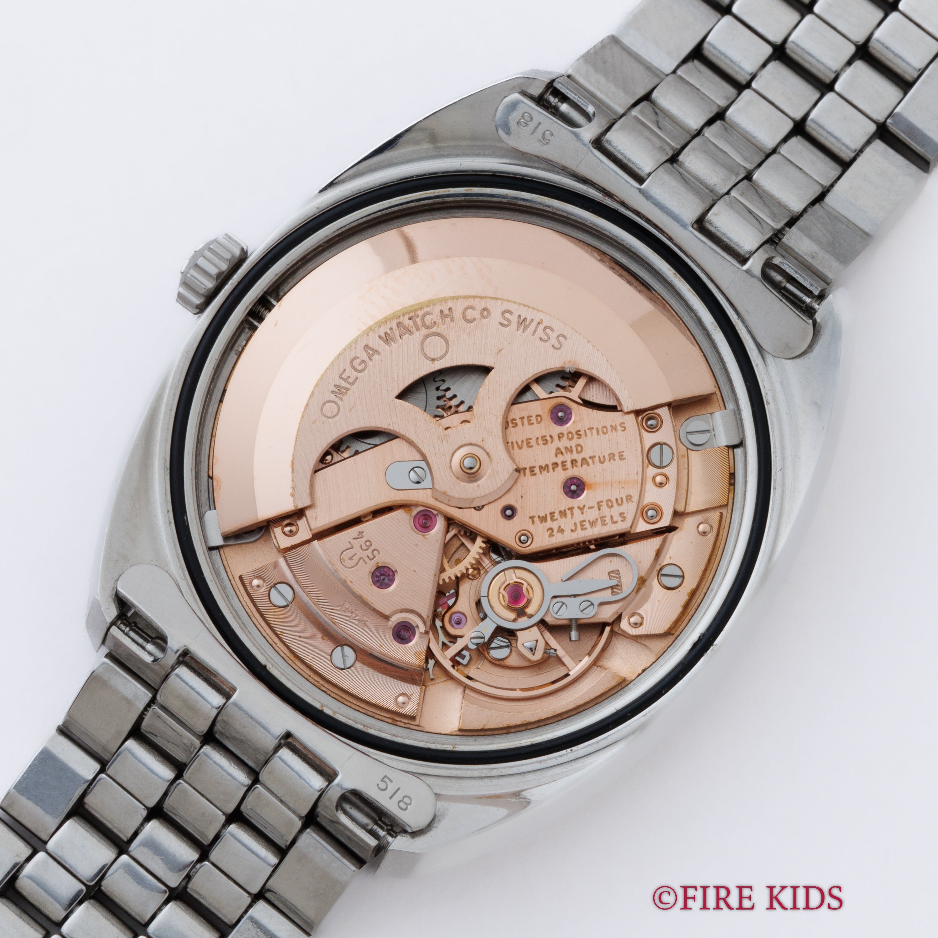 オメガ コンステレーション 1967年製 Ref.168.017 ジェンタ ブラックミラーダイヤル 純正ブレス