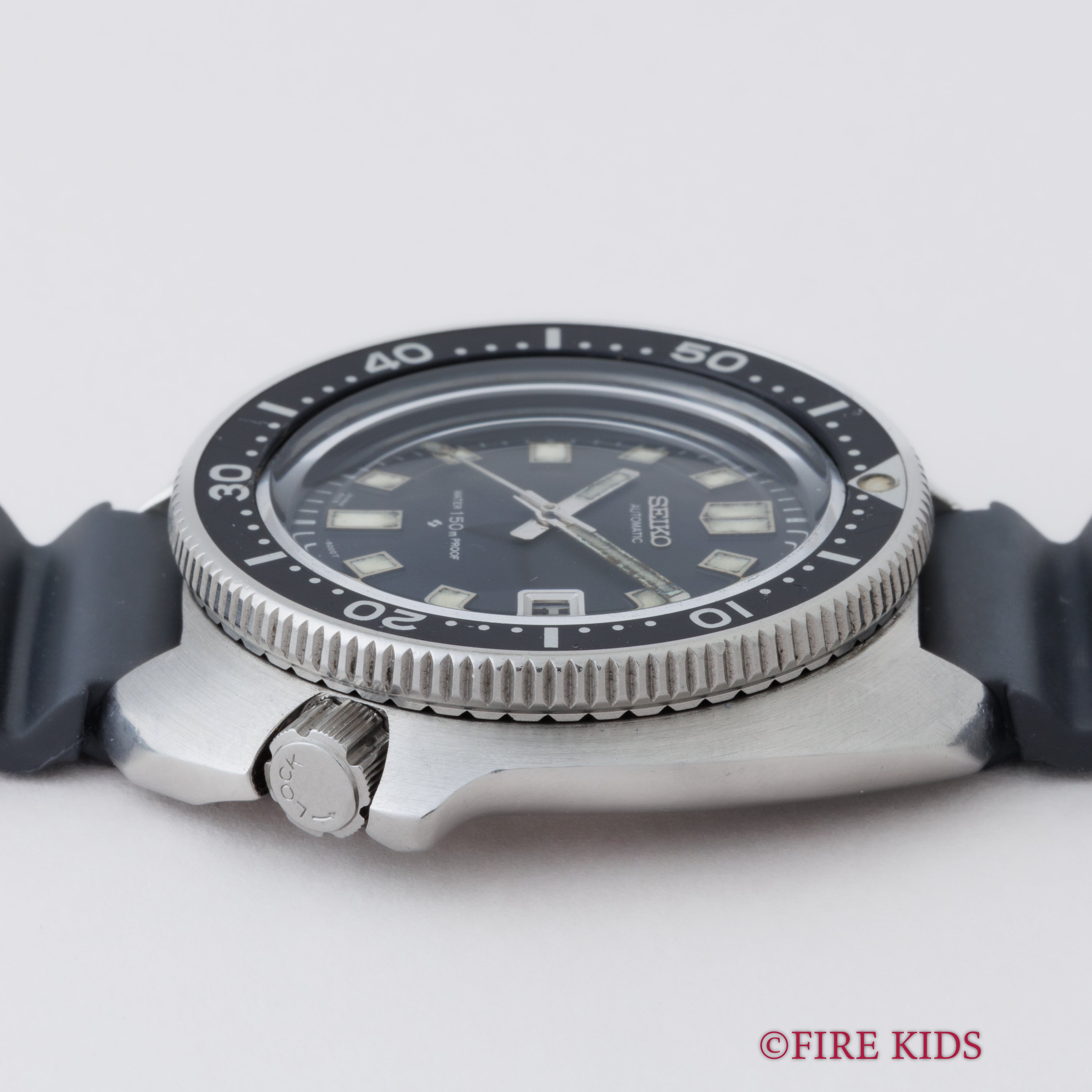 セイコー 150mダイバー 2nd後期最初期型 ウエムラダイバー 1970年製(昭和45年製) 自動巻き Ref.6105-8110