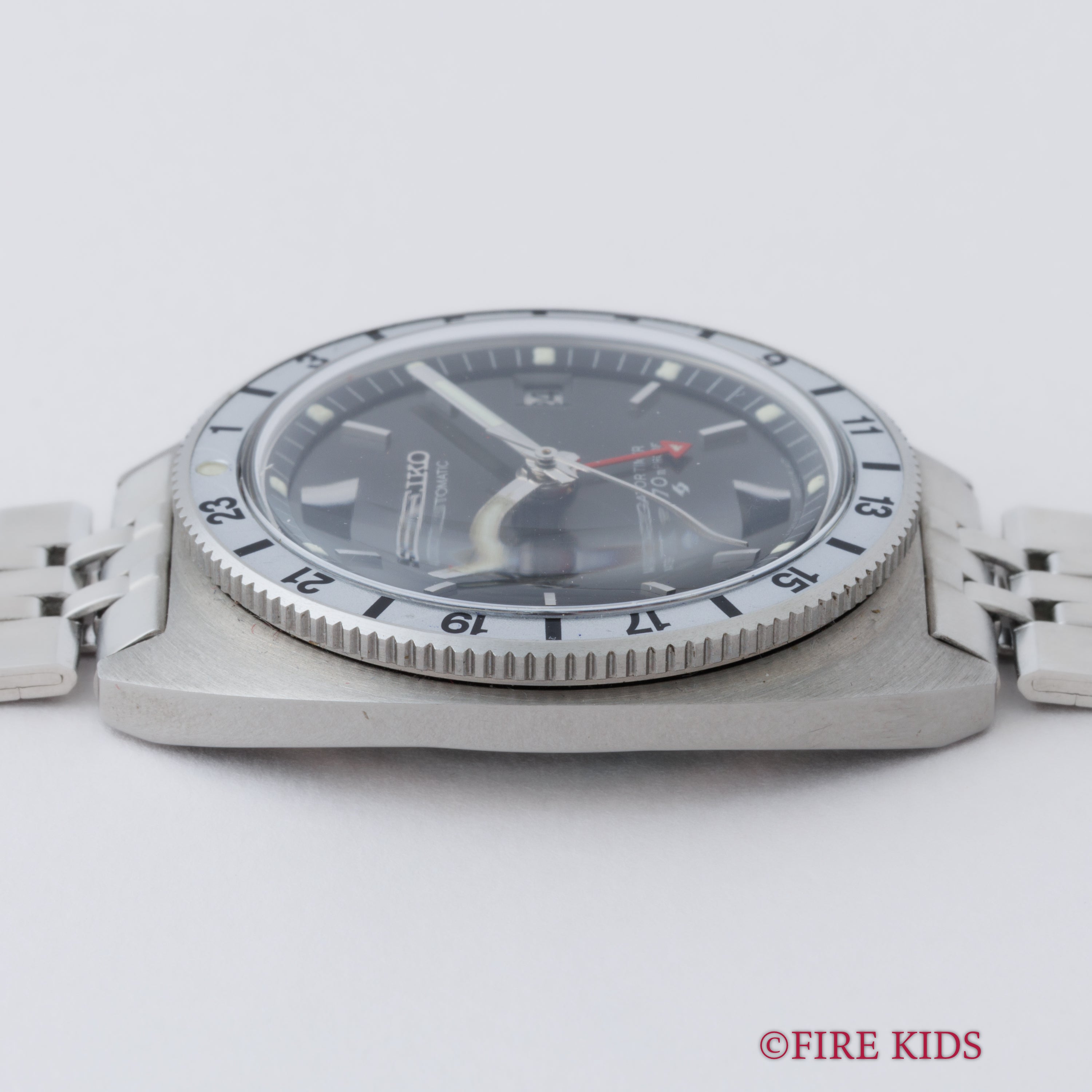 セイコー ナビゲータータイマー ファーストモデル 未使用品 1969年製 回転ベゼル GMT Ref.6117-8000 オリジナルブレス