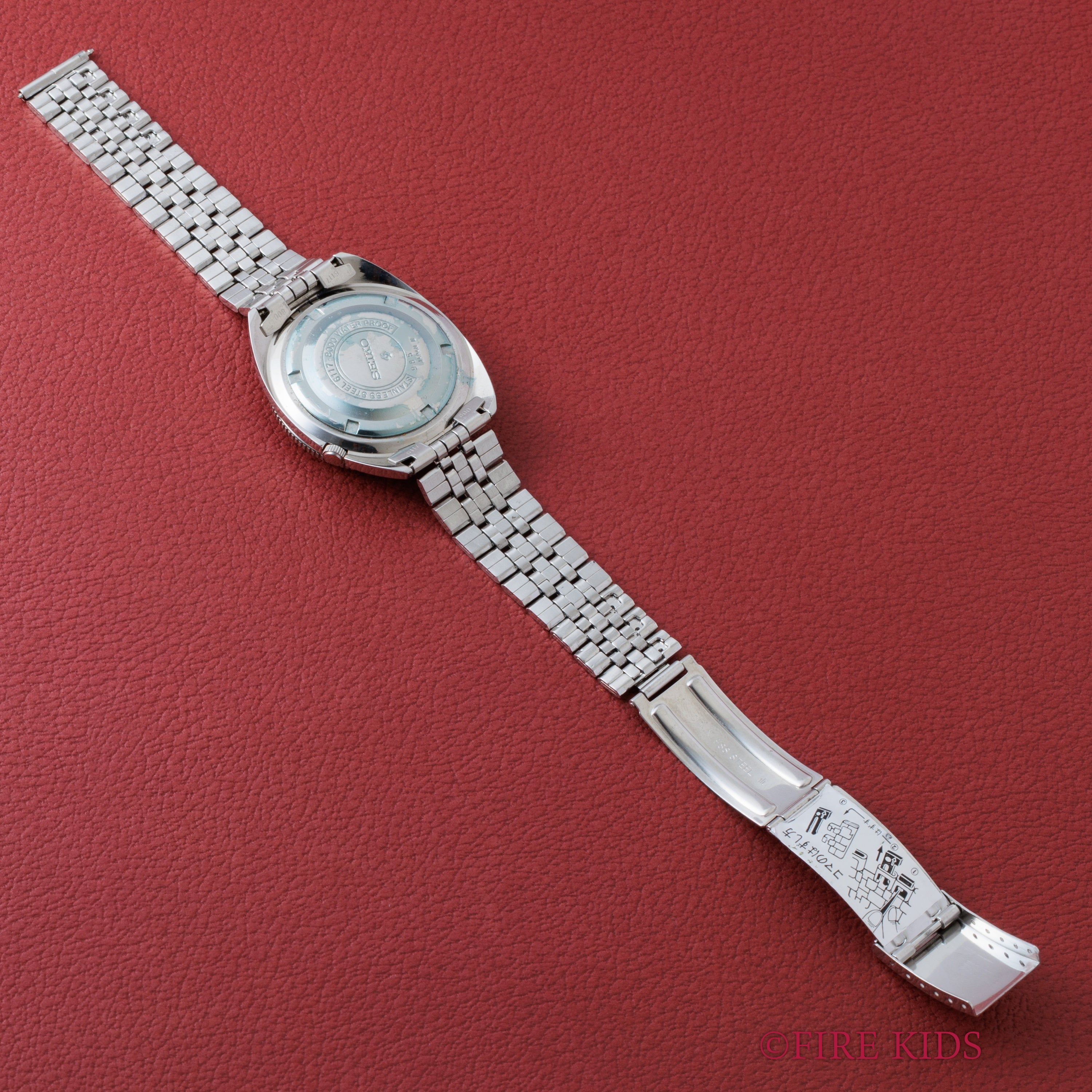 セイコー ナビゲータータイマー ファーストモデル 未使用品 1969年製 回転ベゼル GMT Ref.6117-8000 オリジナルブレス