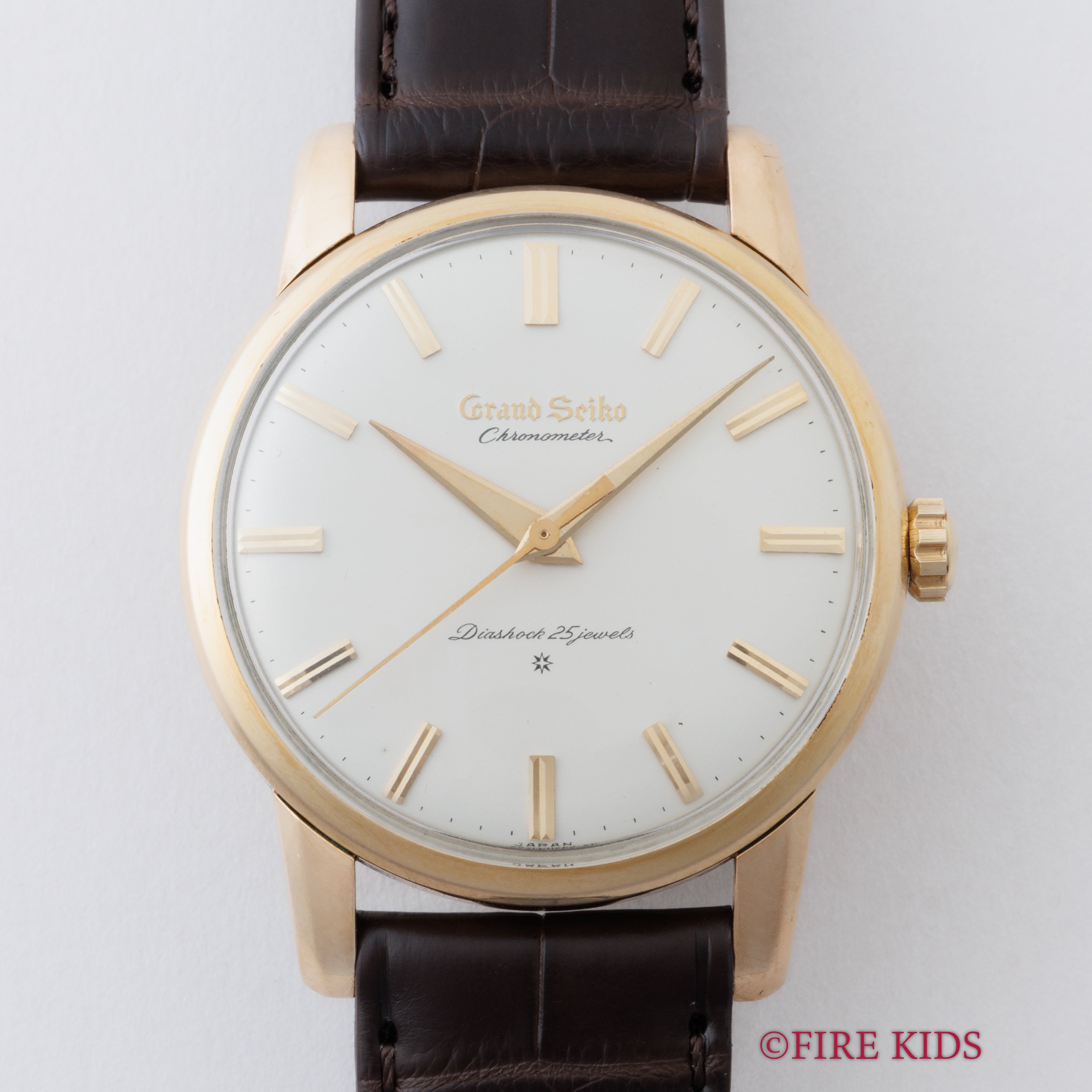 グランドセイコー ファーストモデル 1962年製 Ref.J14070 GS アップライトロゴ ライオンメダリオン