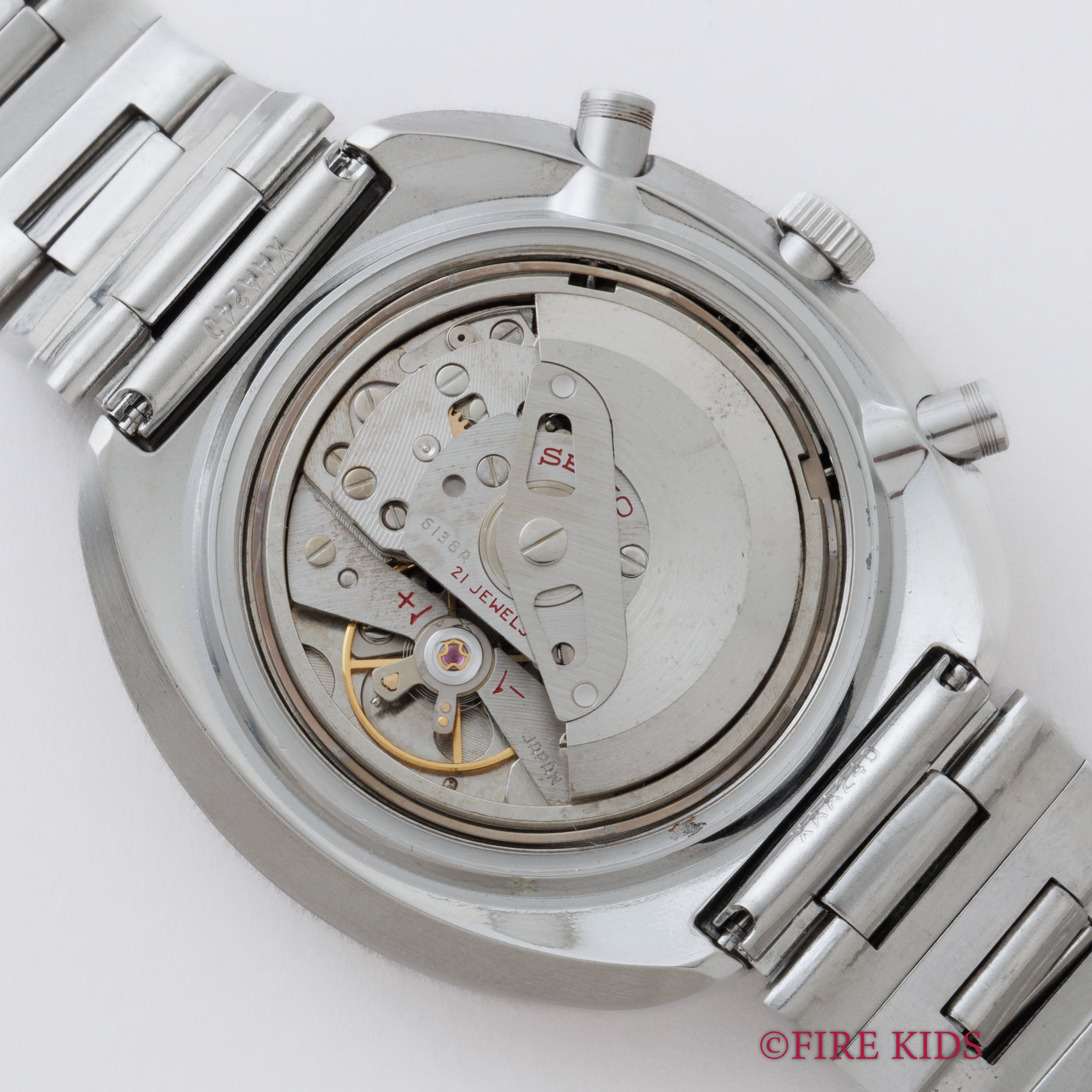セイコー 5スポーツスピードタイマー1970年製 Ref.6138-0010 UFO 自動巻きクロノグラフ 国内仕様