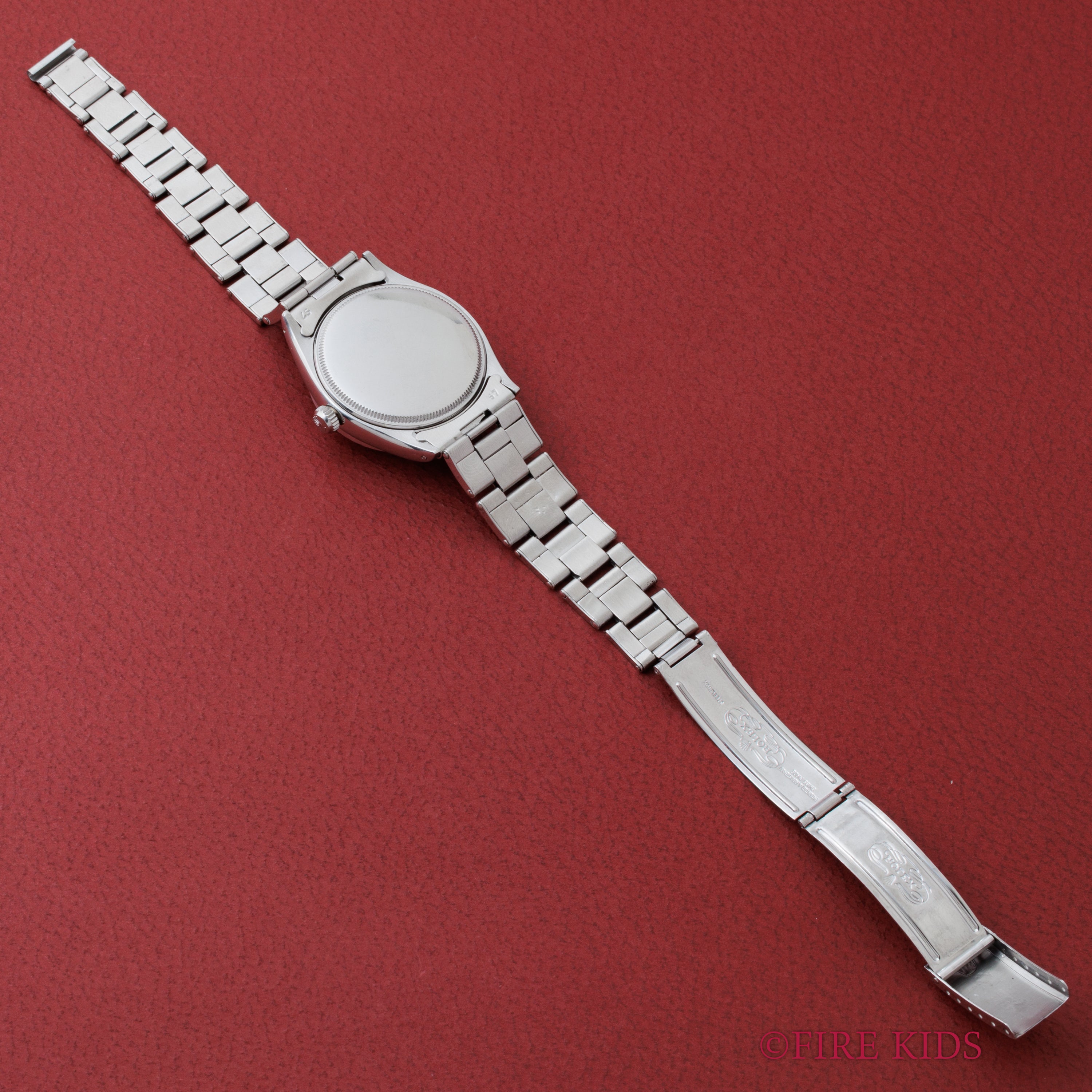 ロレックス オイスターデイト 1953年製 赤カレンダー Ref.6294 純正ブレス付き