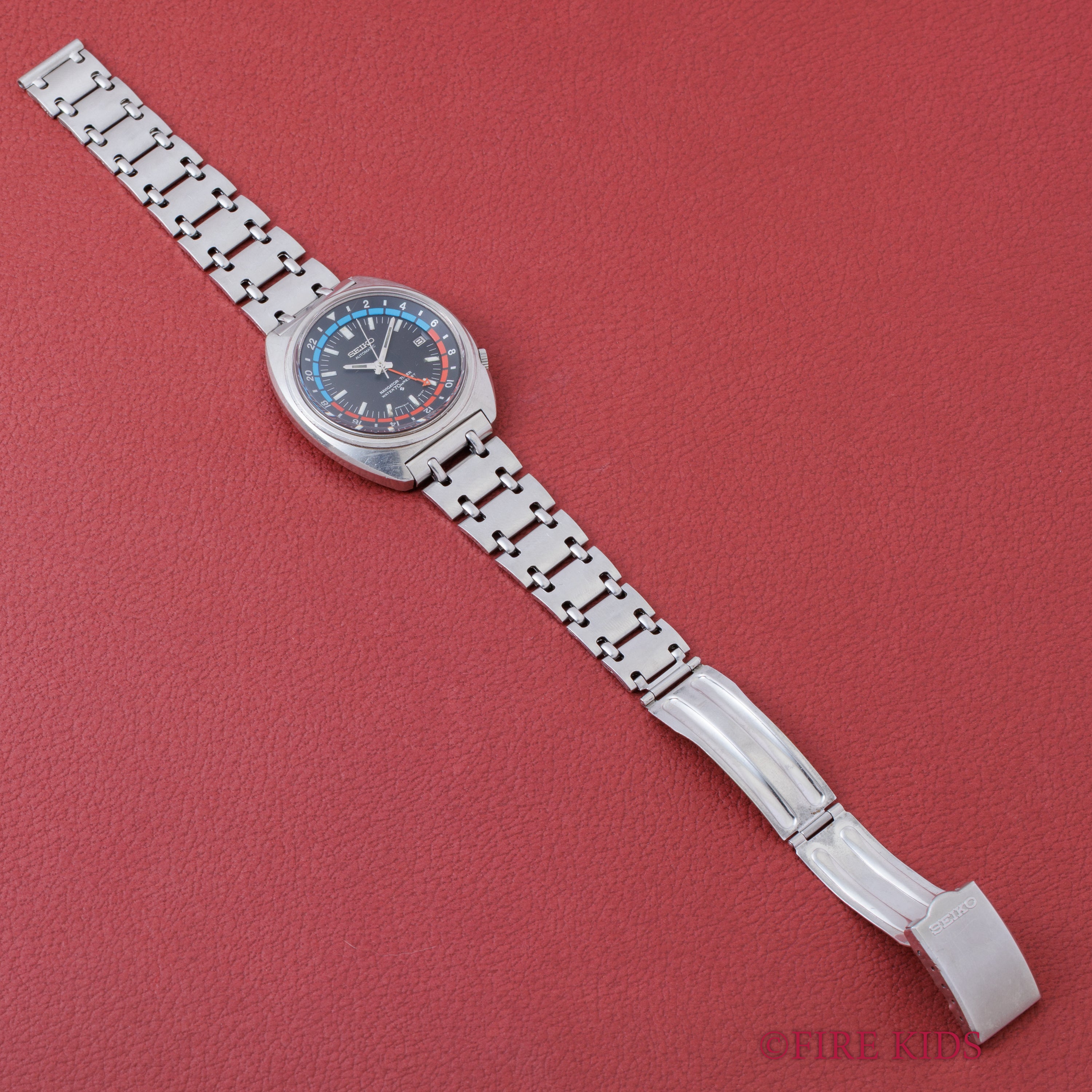 セイコー ナビゲータータイマー 1972年製 自動巻 Ref.6117-6410 純正ブレス