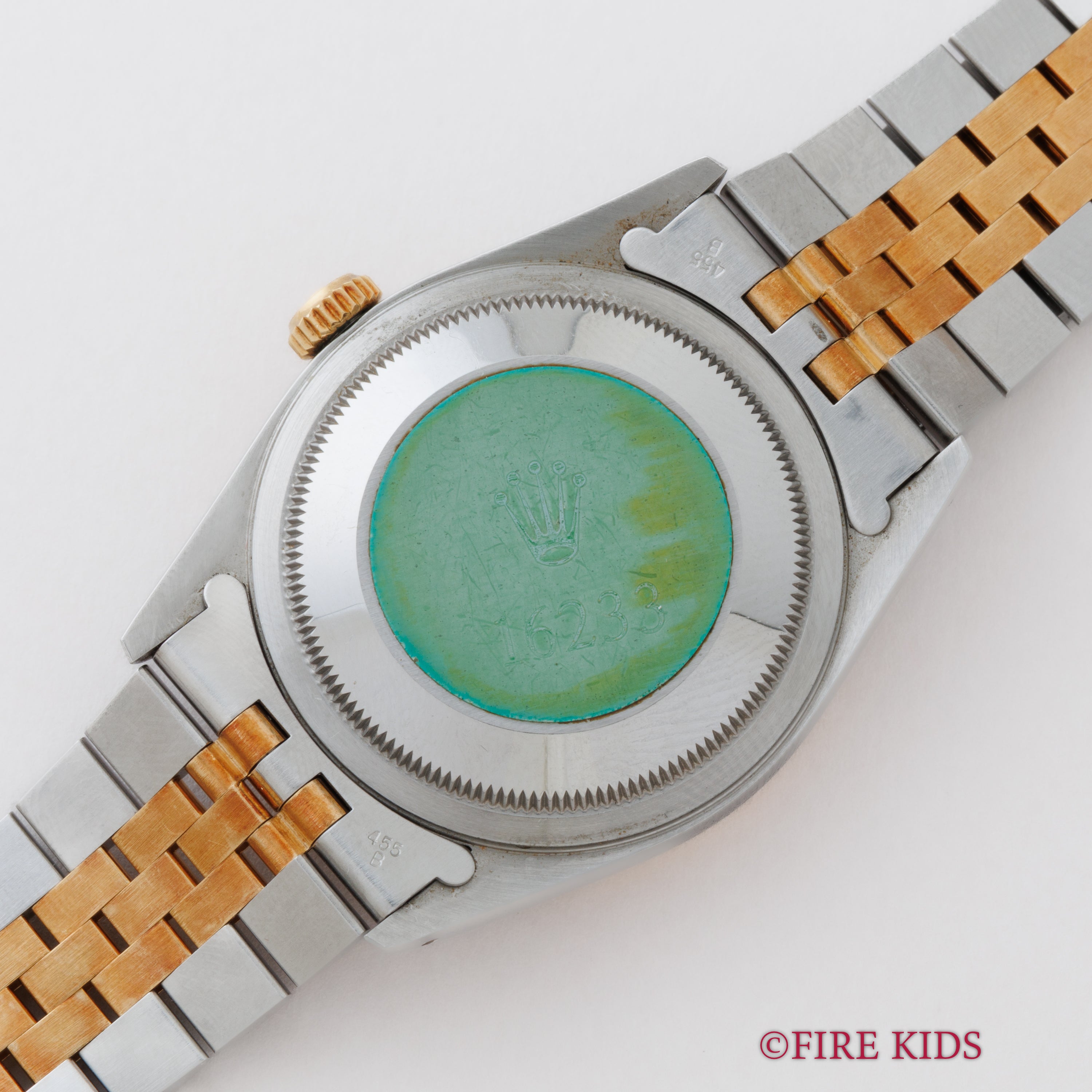 ロレックス デイトジャスト 1991年製 ブルーローマンダイヤル 純正コンビジュビリーブレス Ref.16233 Cal.3155 ギャラ付き