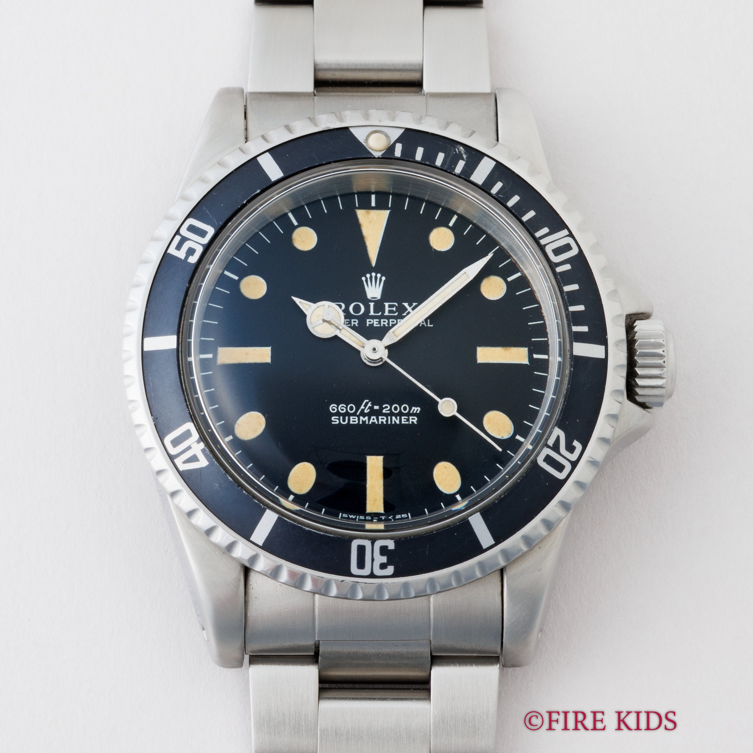 ロレックス サブマリーナー 1970年製(昭和45年製)Ref.5513 下サブ MK1ダイヤル オールトリチウム