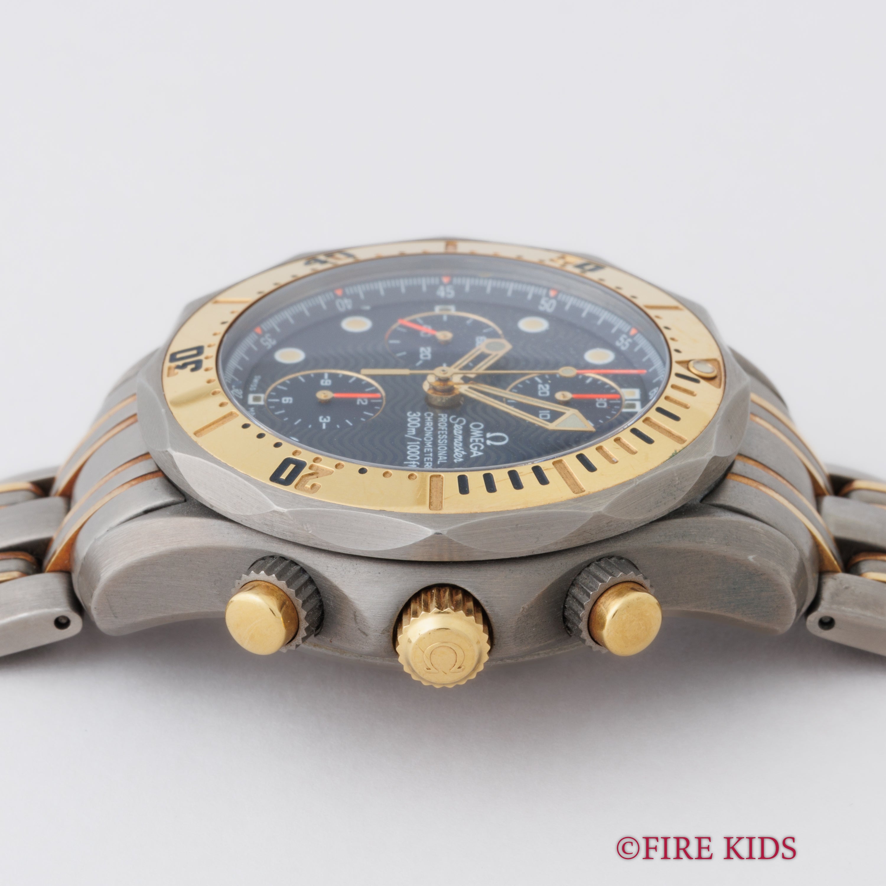 オメガ シーマスター Ref.2297.80.00 1986年製 クロノグラフ チタンコンビ