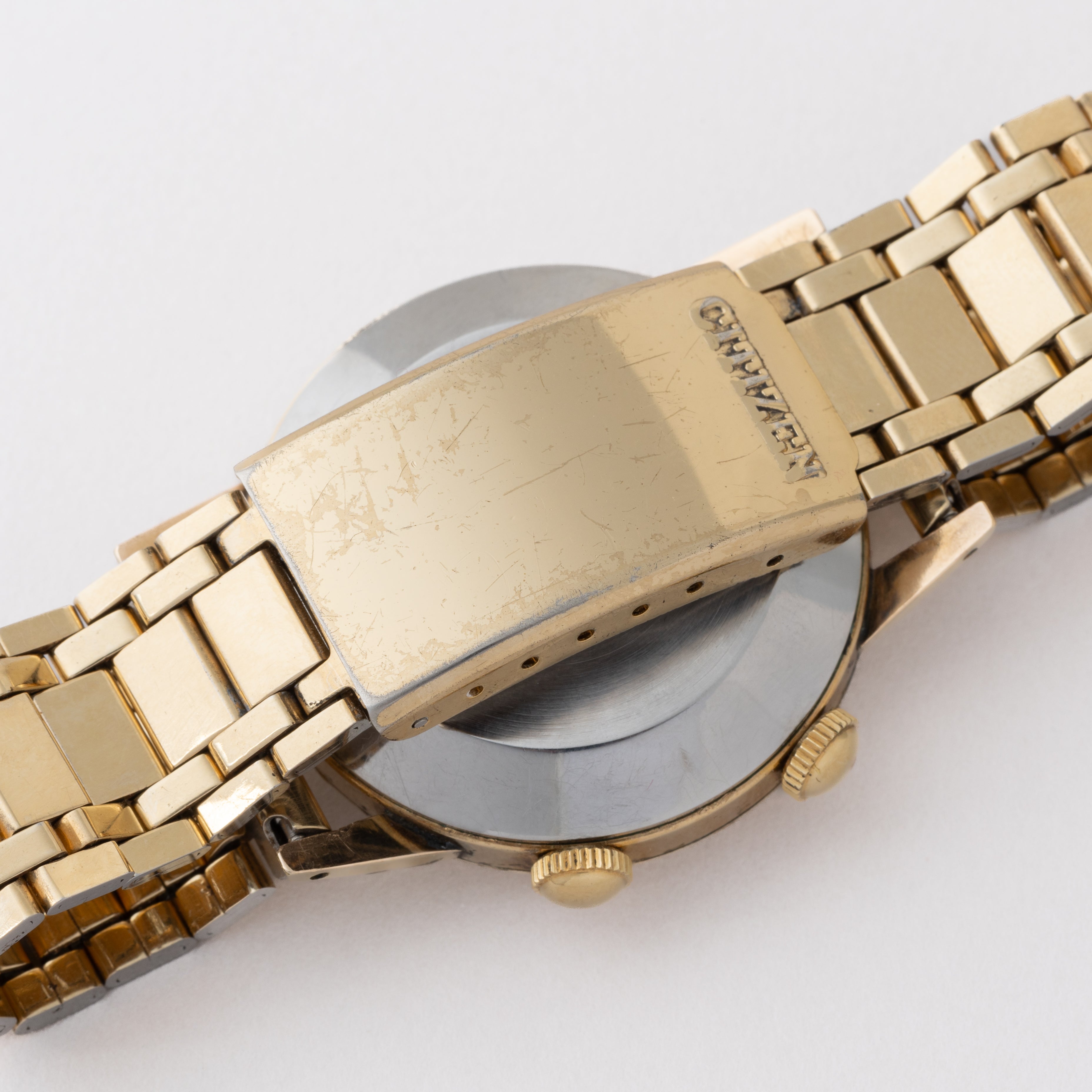 シチズン アラーム 手巻き 1950年代製 ジャガールクルトフェイス ブレス付き