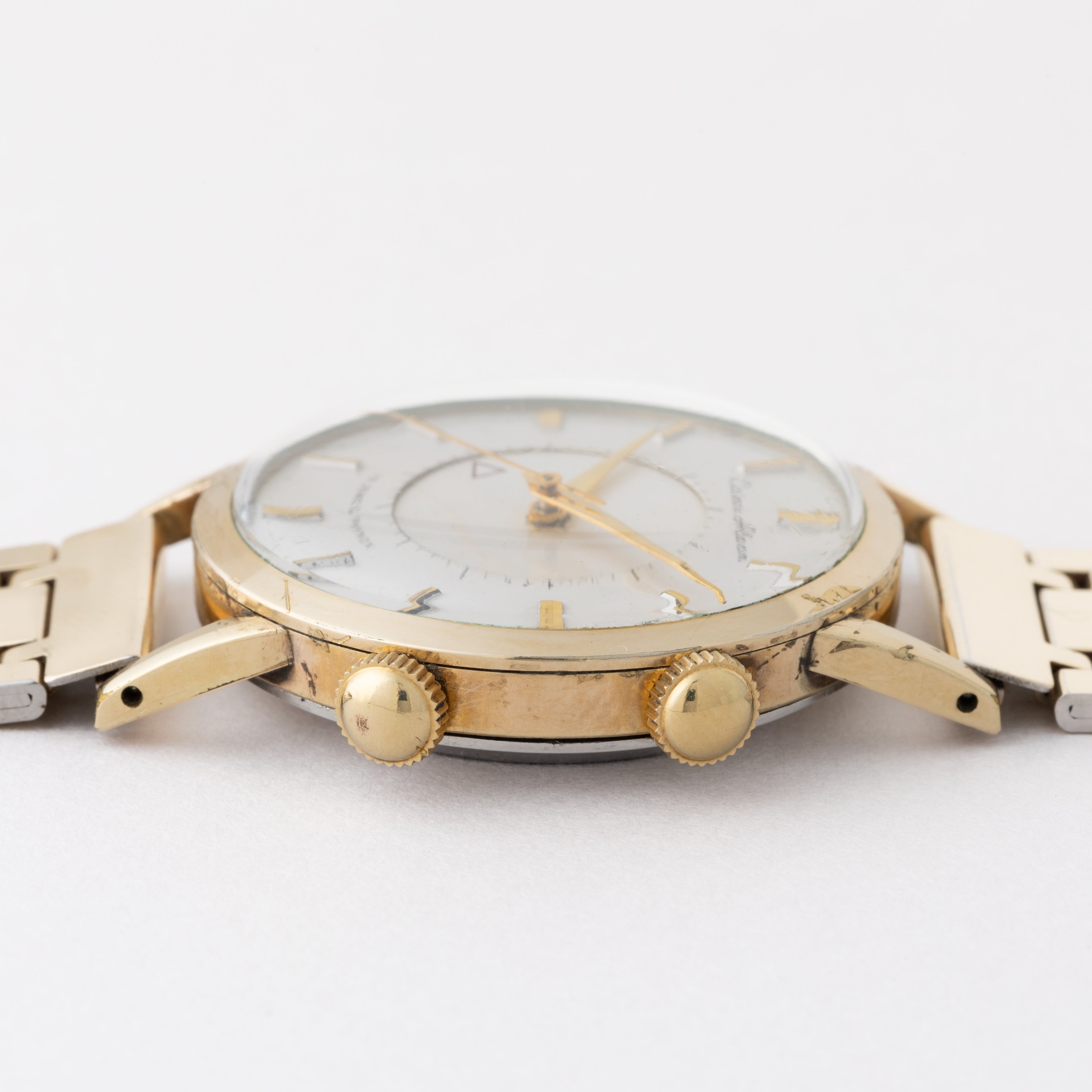 シチズン アラーム 手巻き 1950年代製 ジャガールクルトフェイス ブレス付き