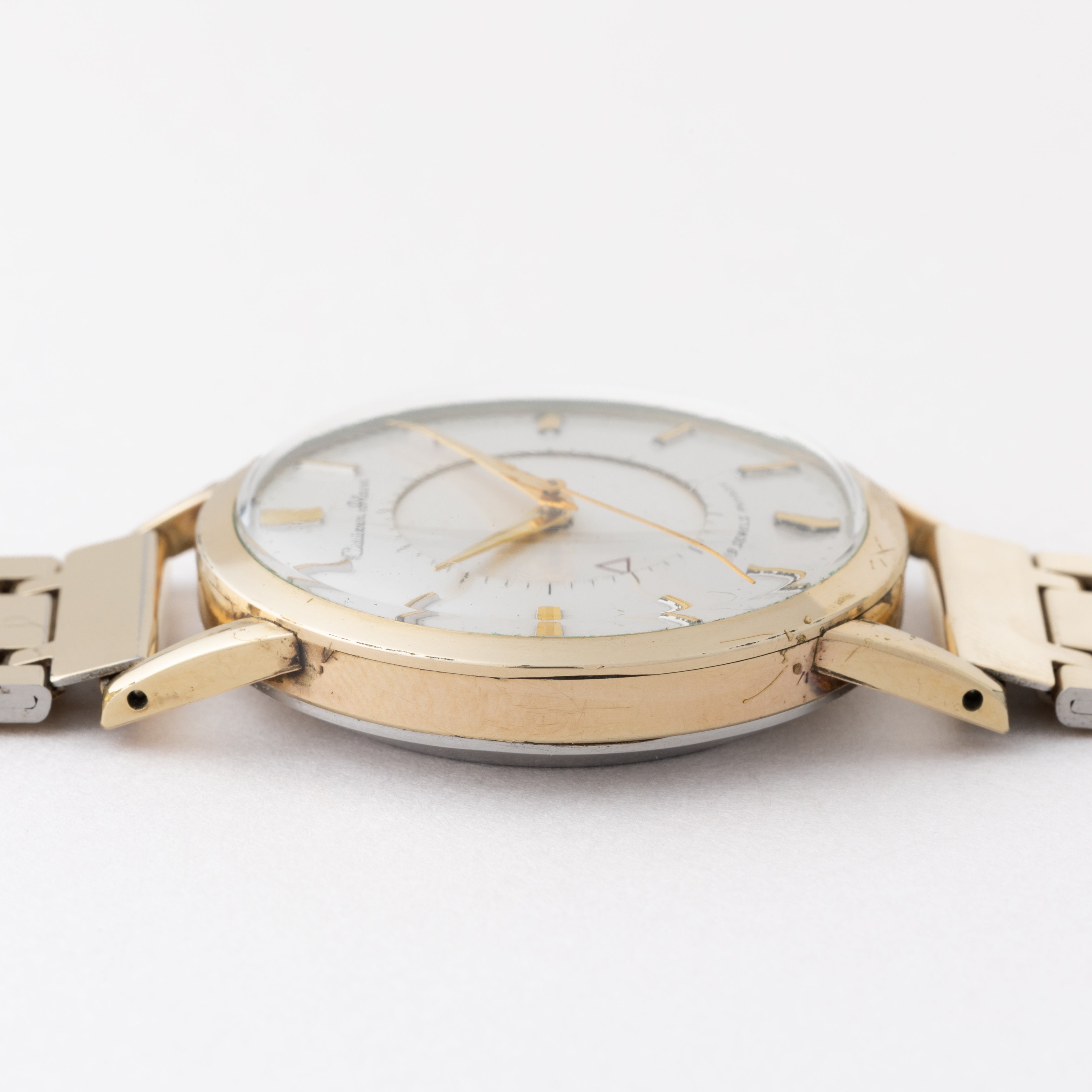 シチズン アラーム 手巻き 1950年代製 ジャガールクルトフェイス ブレス付き