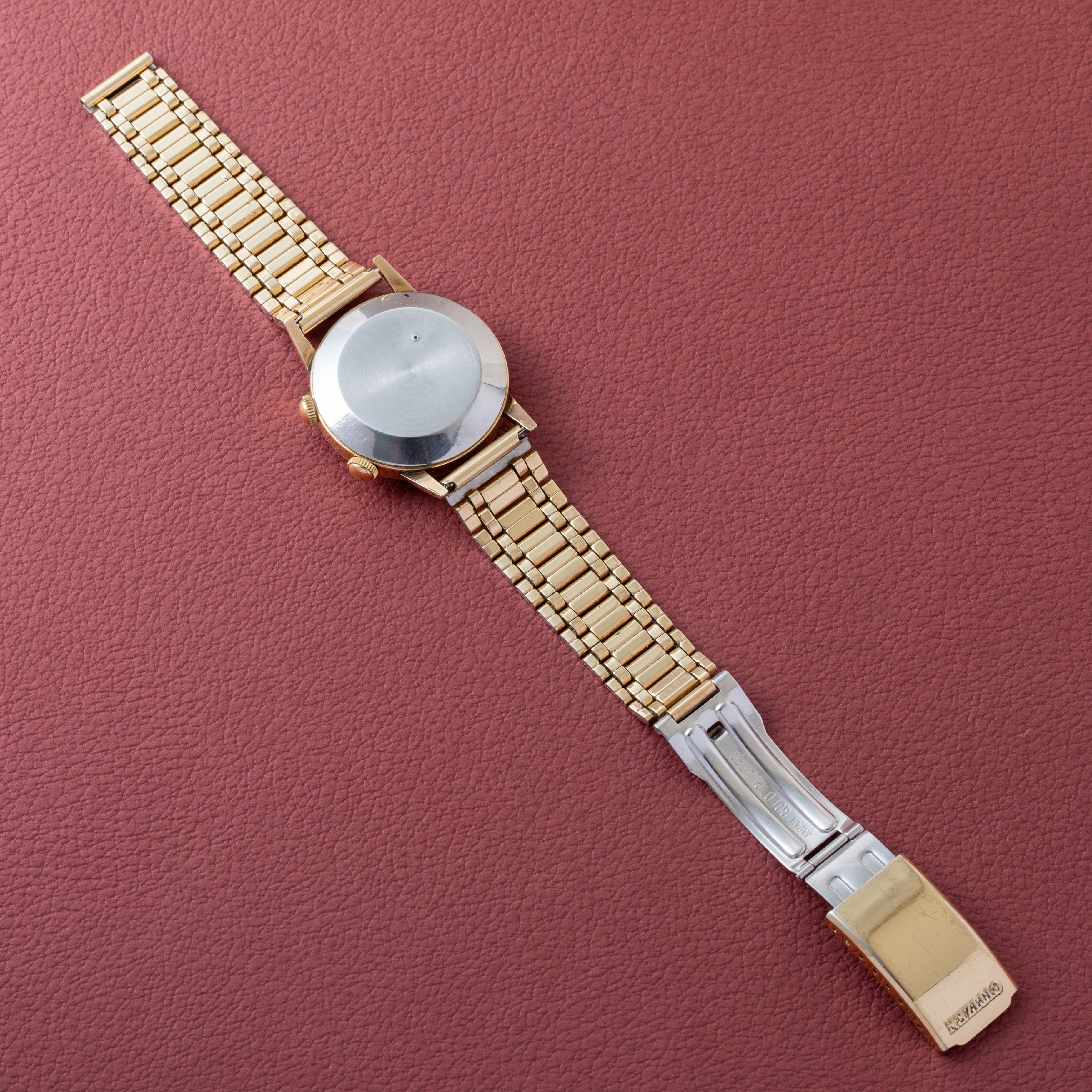 シチズン アラーム 手巻き 1950年代製 ジャガールクルトフェイス ブレス付き