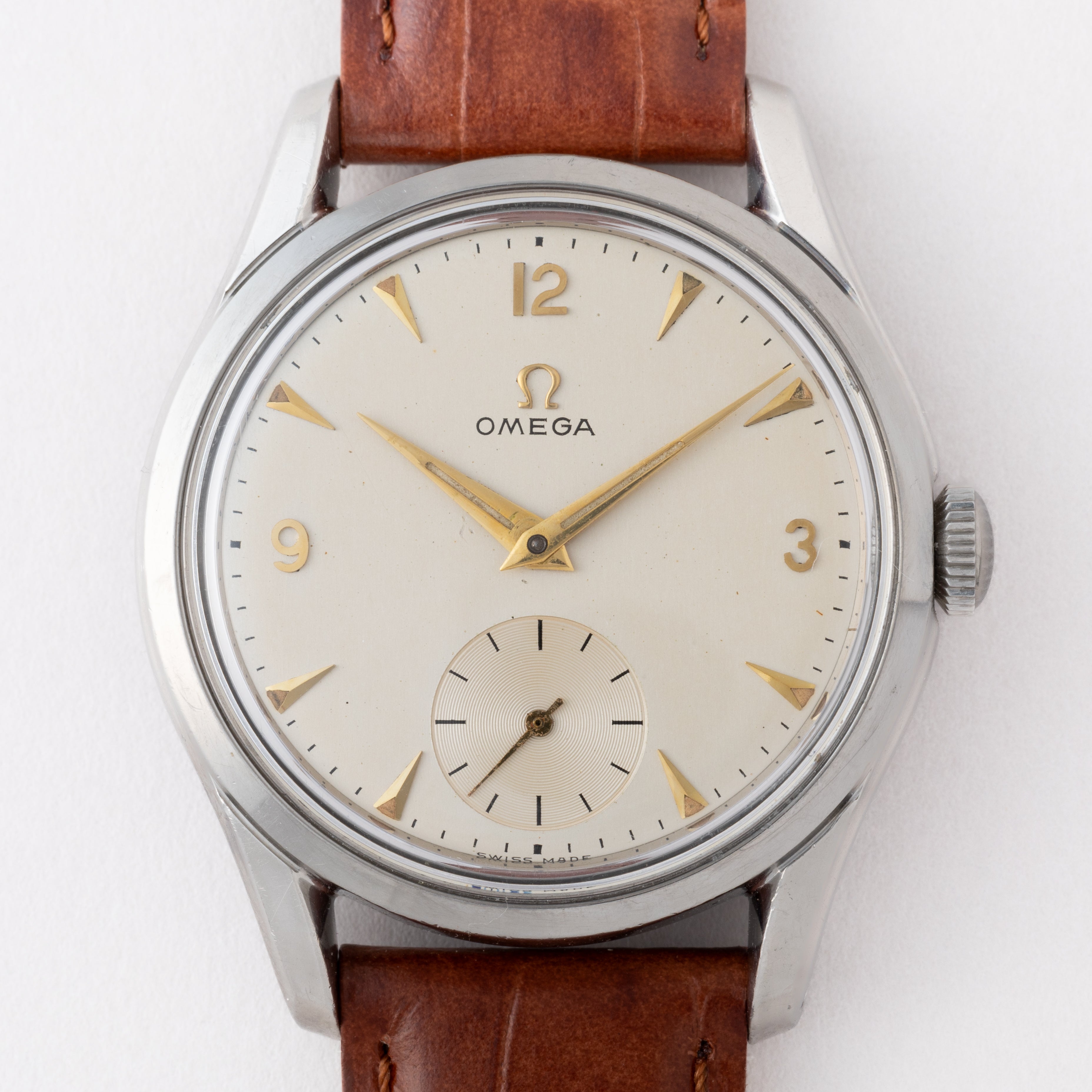 オメガ 30mmキャリバー 1952年製 飛びアラビア スモールセコンド