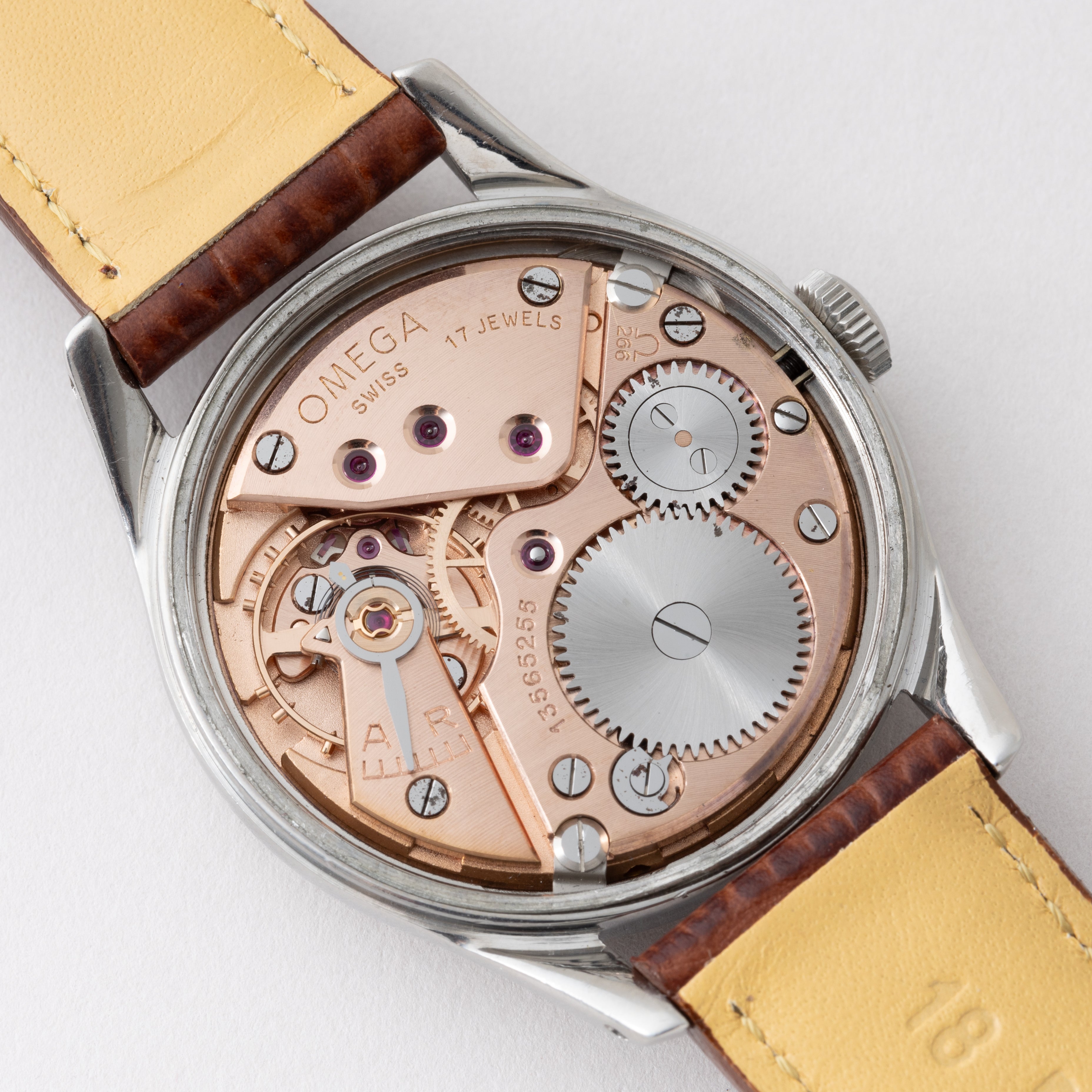 オメガ 30mmキャリバー 1952年製 飛びアラビア スモールセコンド