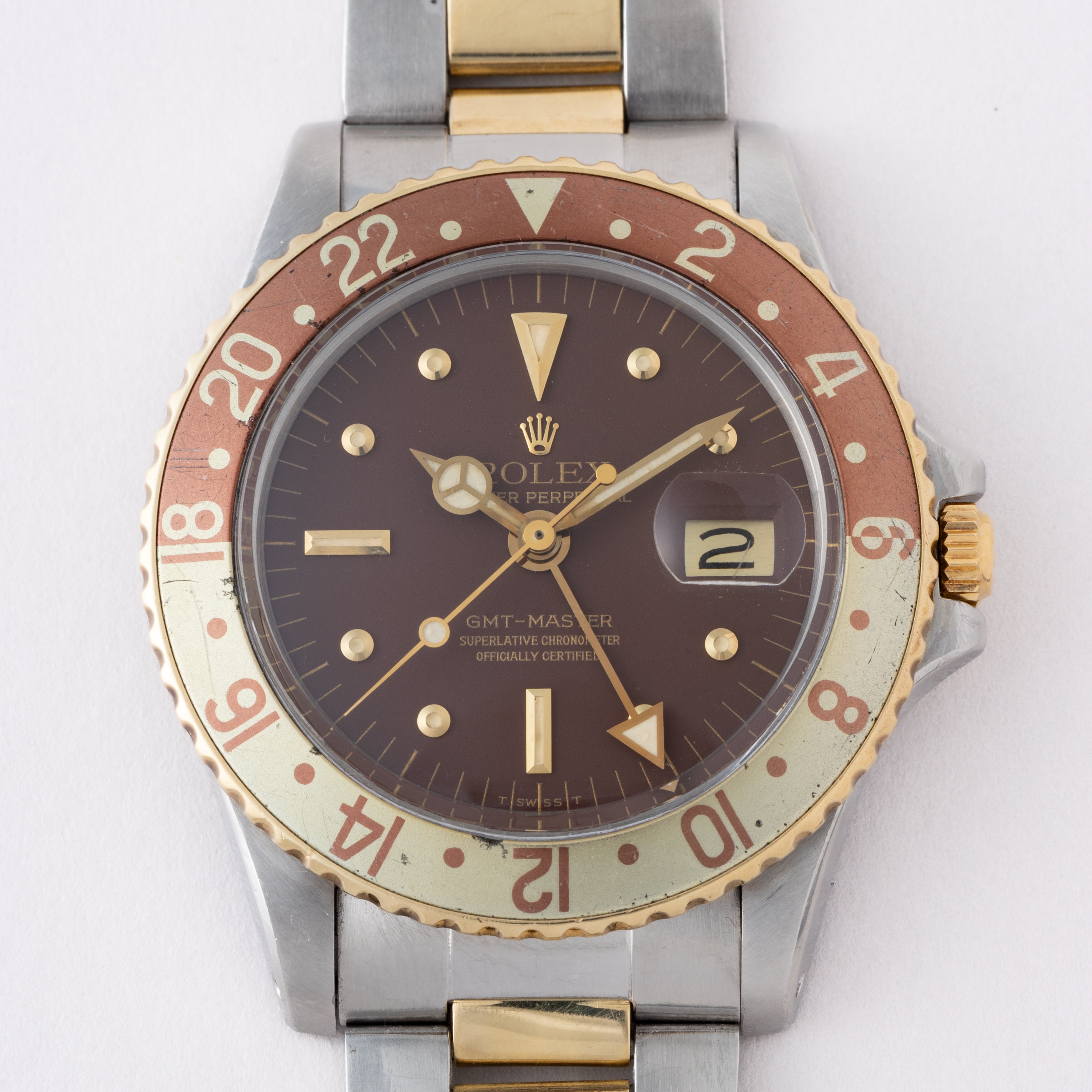 ロレックス GMTマスター 1972年製 茶ツボ Ref.1675