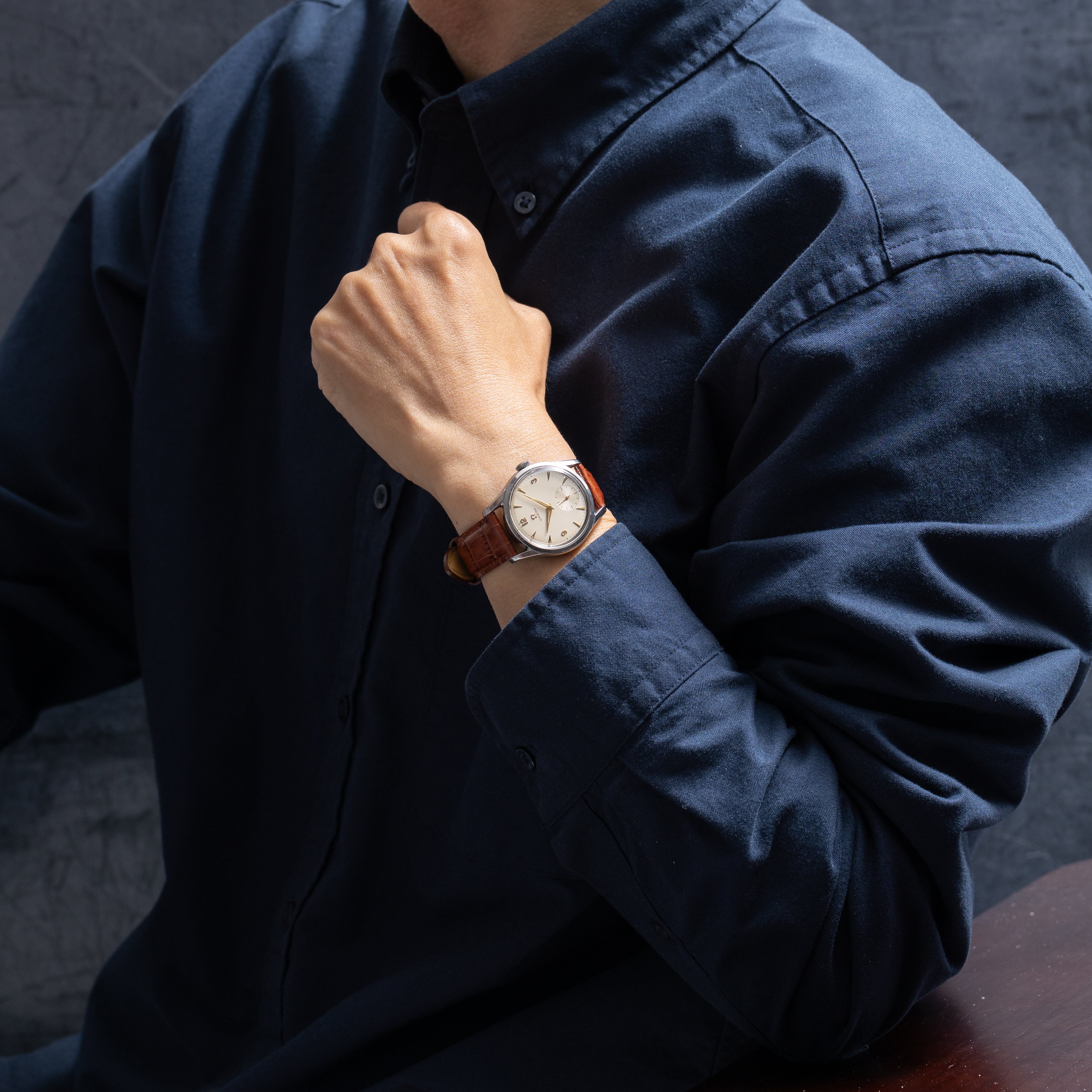 オメガ 30mmキャリバー 1952年製 飛びアラビア スモールセコンド