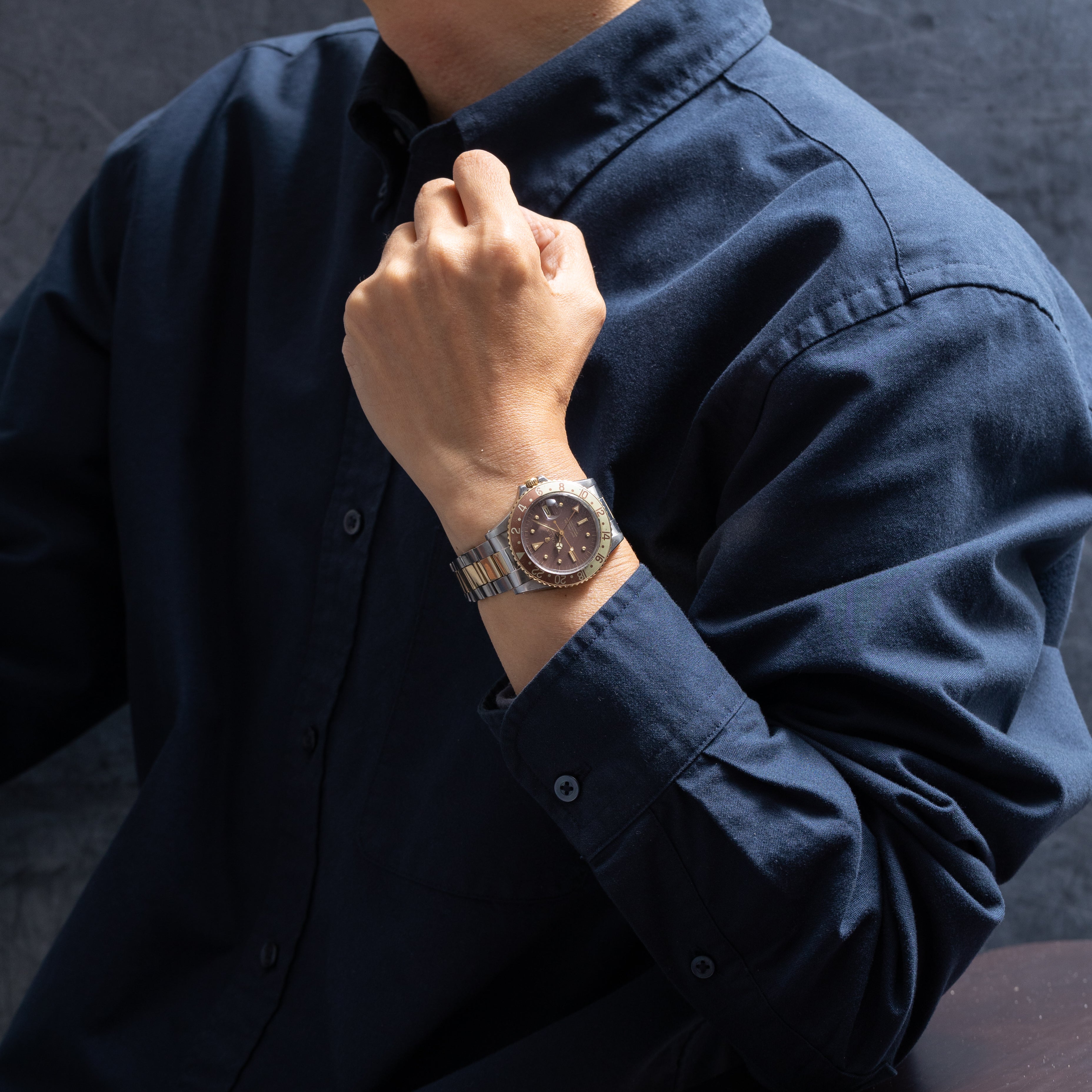 ロレックス GMTマスター 1972年製 茶ツボ Ref.1675