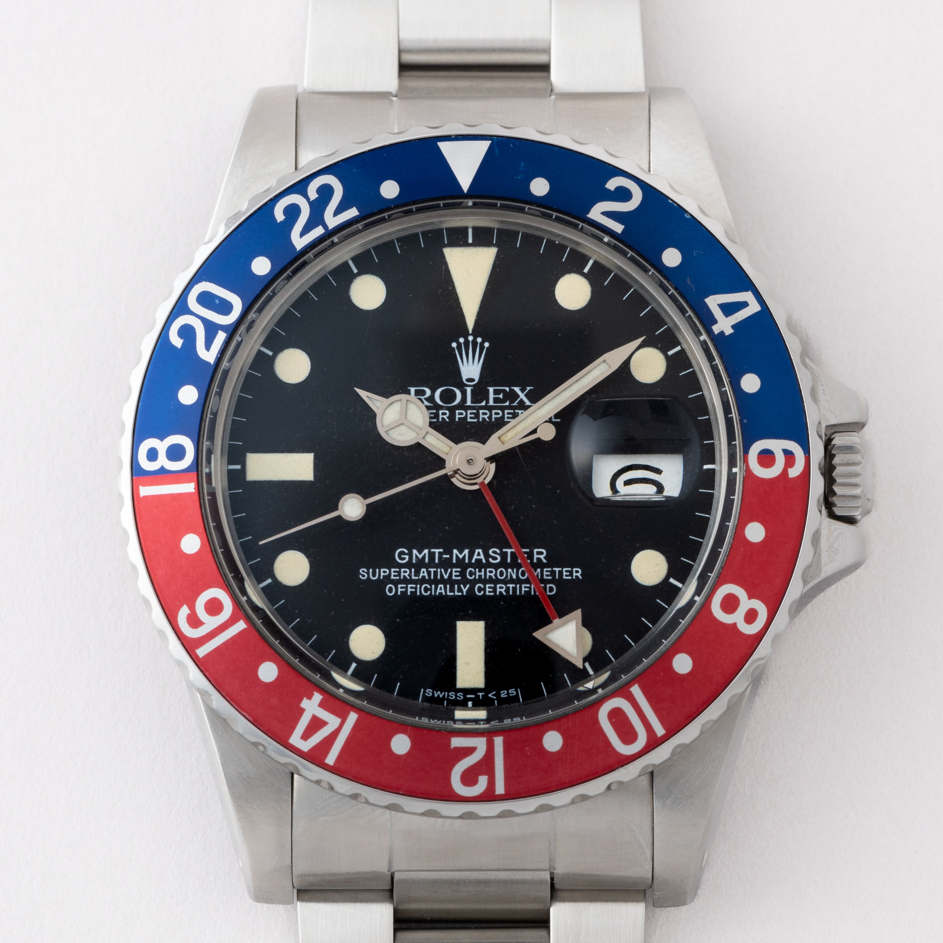 ロレックス GMTマスター 1983年製 ペプシベゼル Ref.16750