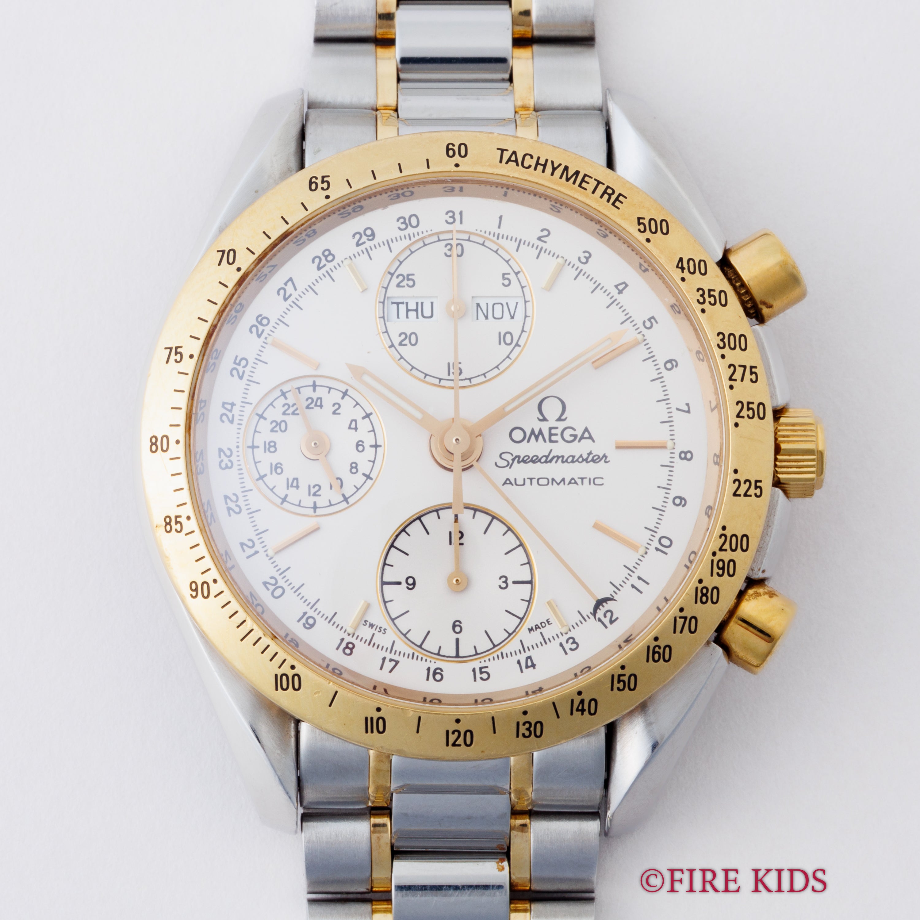 オメガ スピードマスター コンビ トリプルカレンダー 1995年製 Ref.3321 30 オートマチック ギャラ付