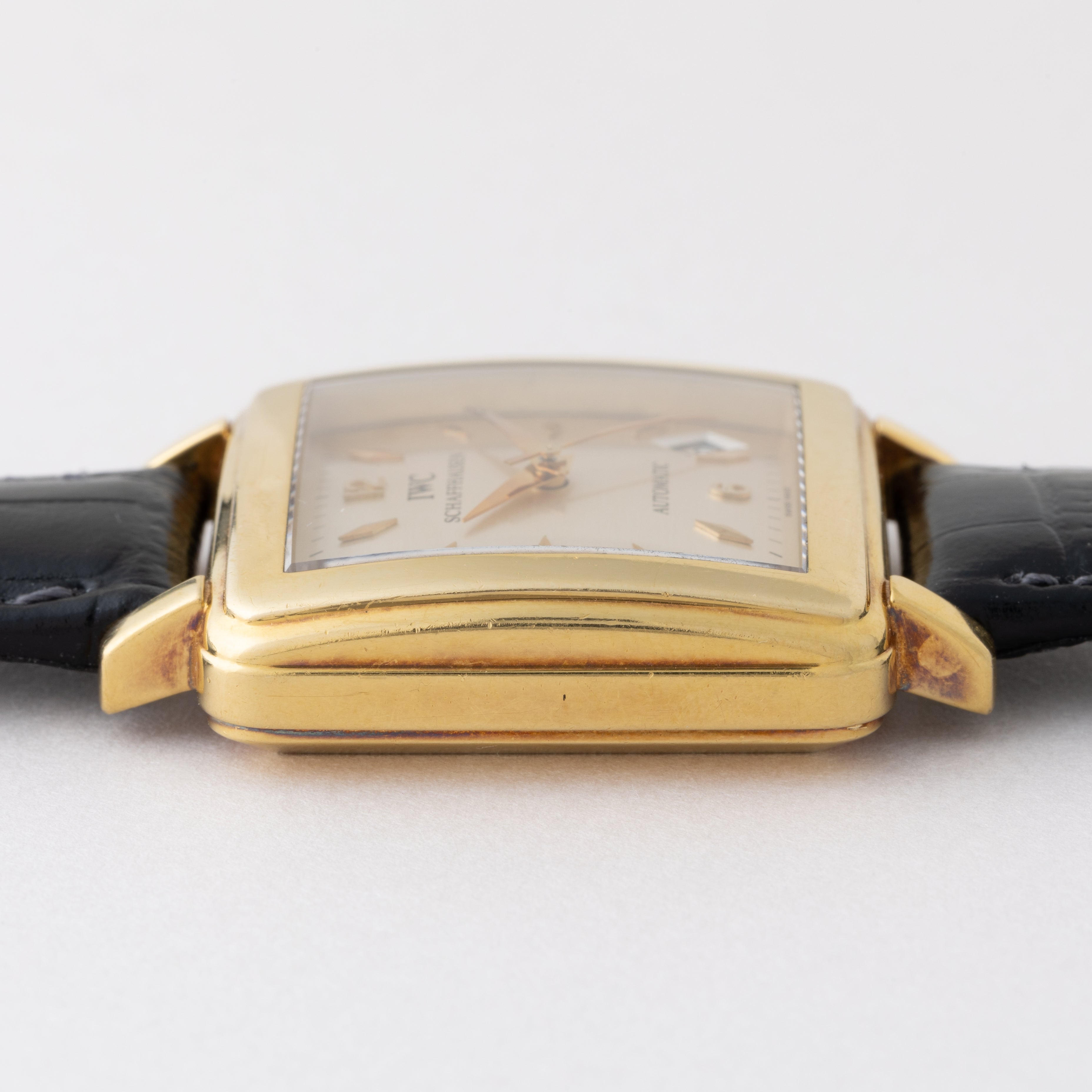 IWC Cioccolatone 18金無垢 1991年製 スクエアケース Cal.8541B Ref.1876 純正尾錠付き