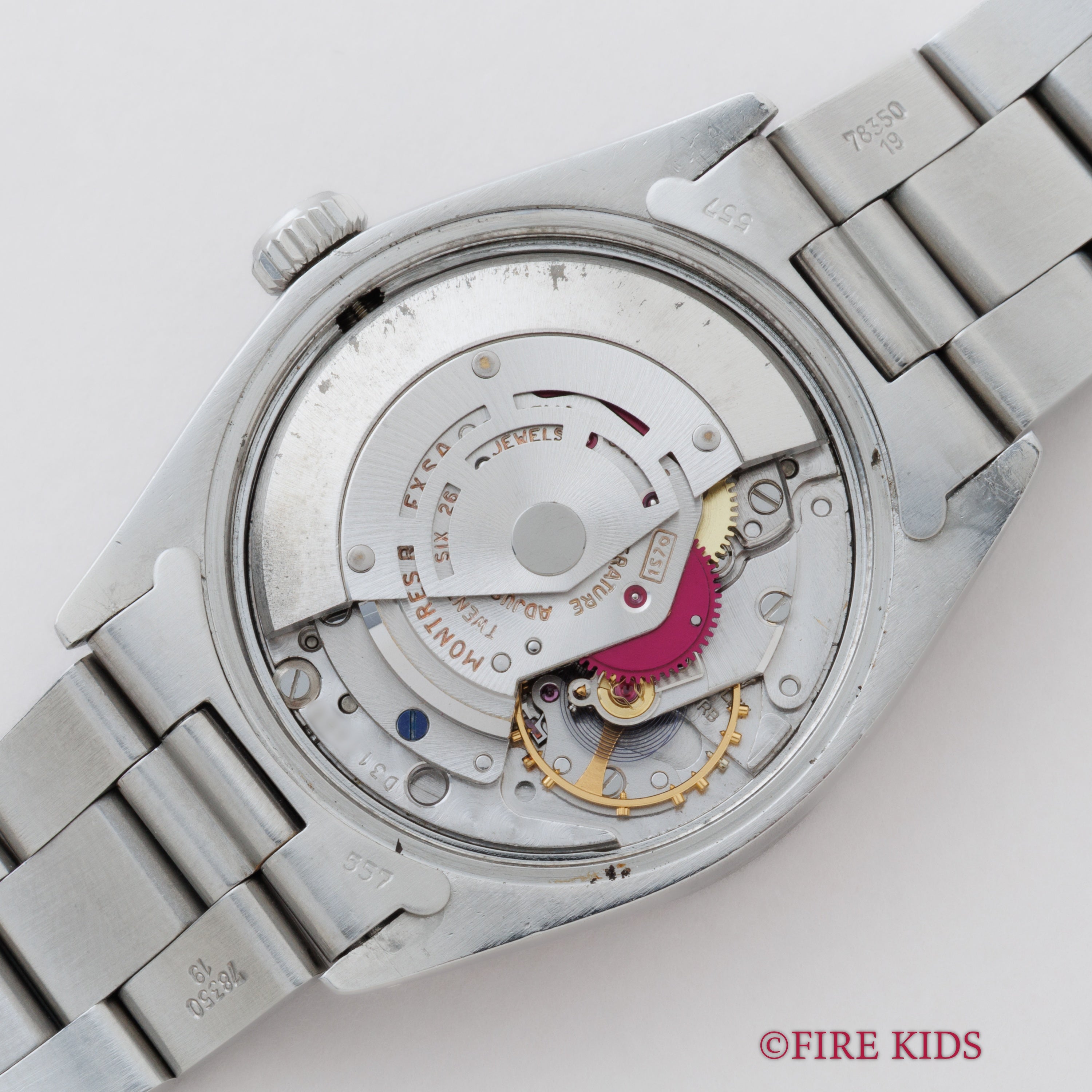 ロレックス 1972年製 オイスターパーペチュアルデイト Ref.1501 ホワイトローマンダイヤル 純正オイスターブレス