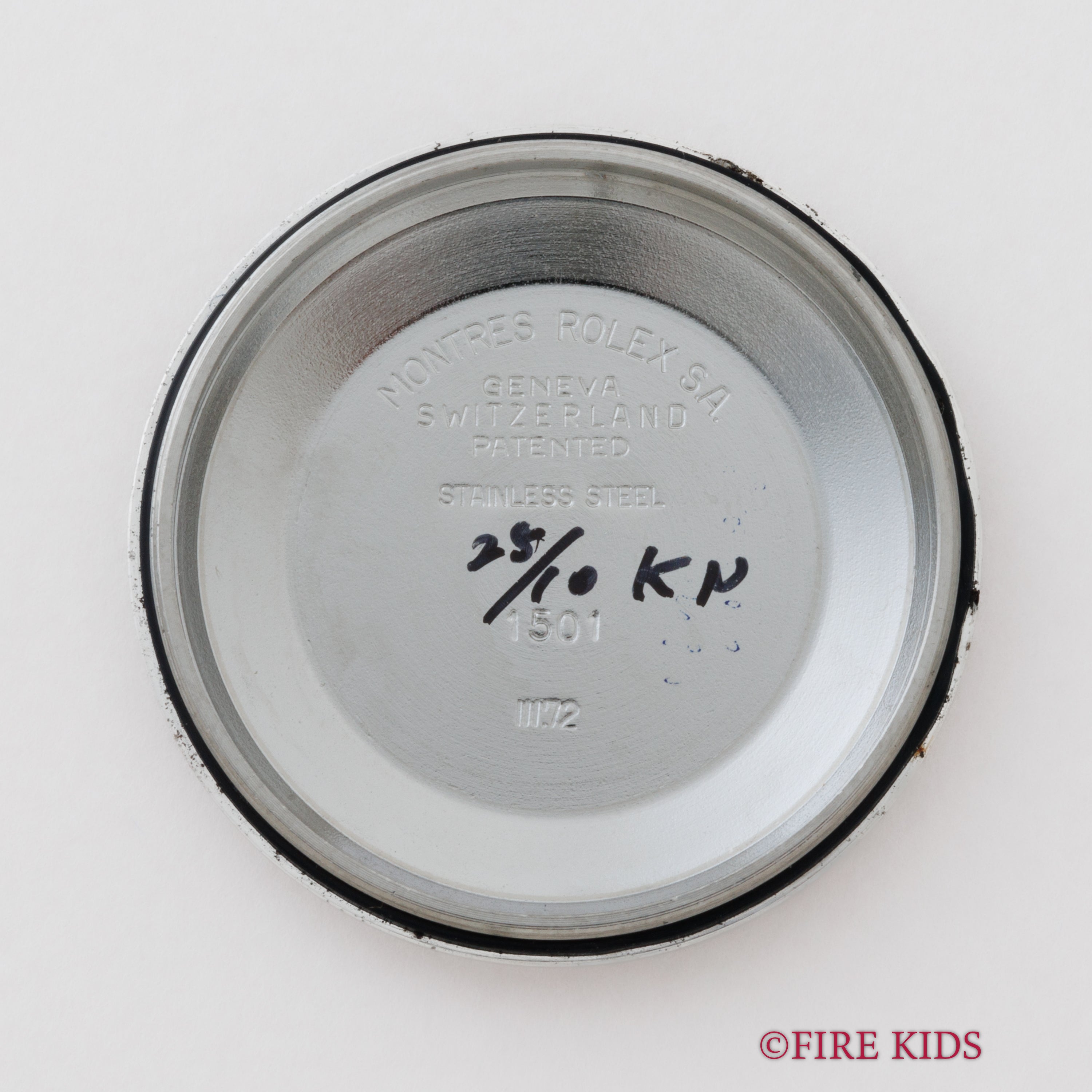 ロレックス 1972年製 オイスターパーペチュアルデイト Ref.1501 ホワイトローマンダイヤル 純正オイスターブレス