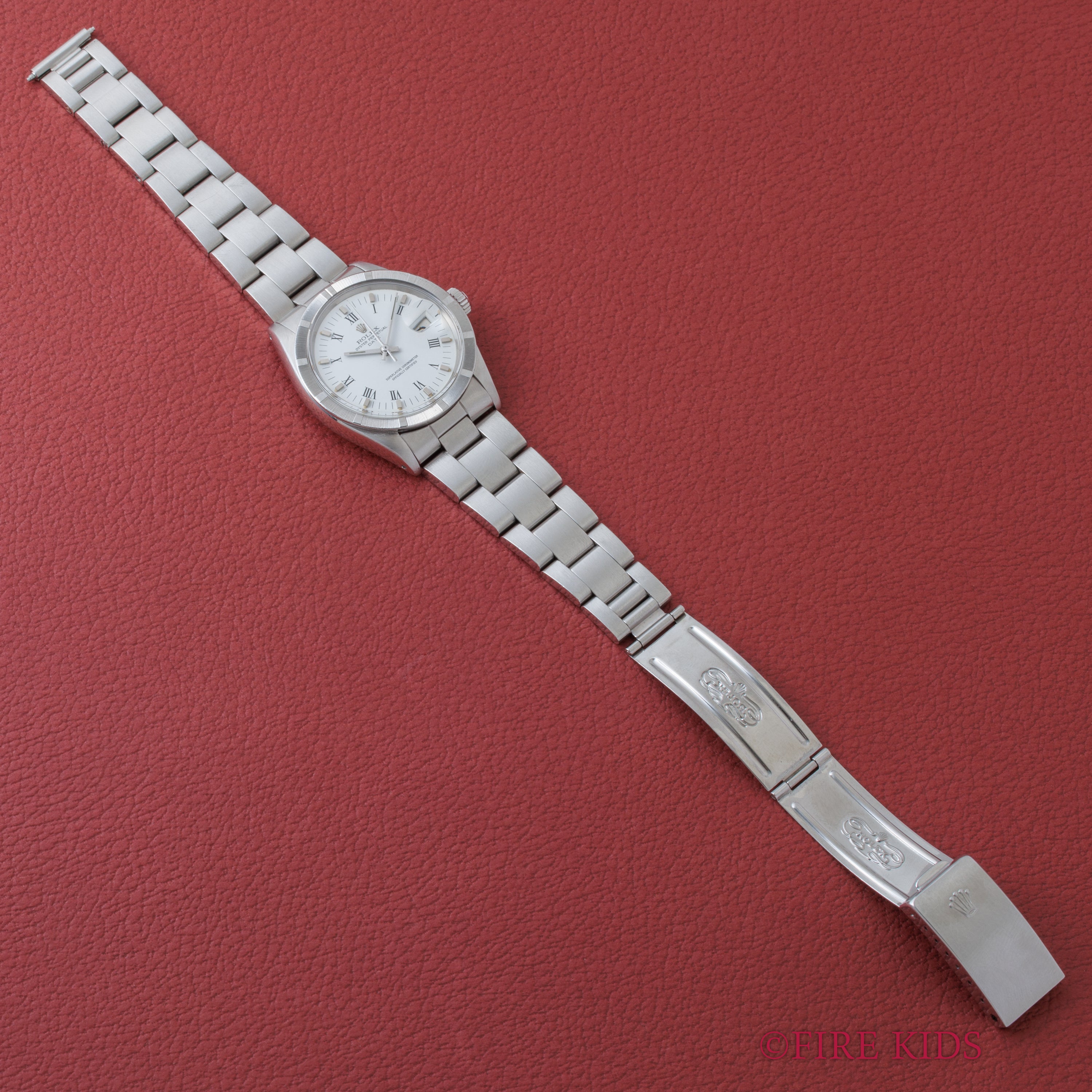 ロレックス 1972年製 オイスターパーペチュアルデイト Ref.1501 ホワイトローマンダイヤル 純正オイスターブレス