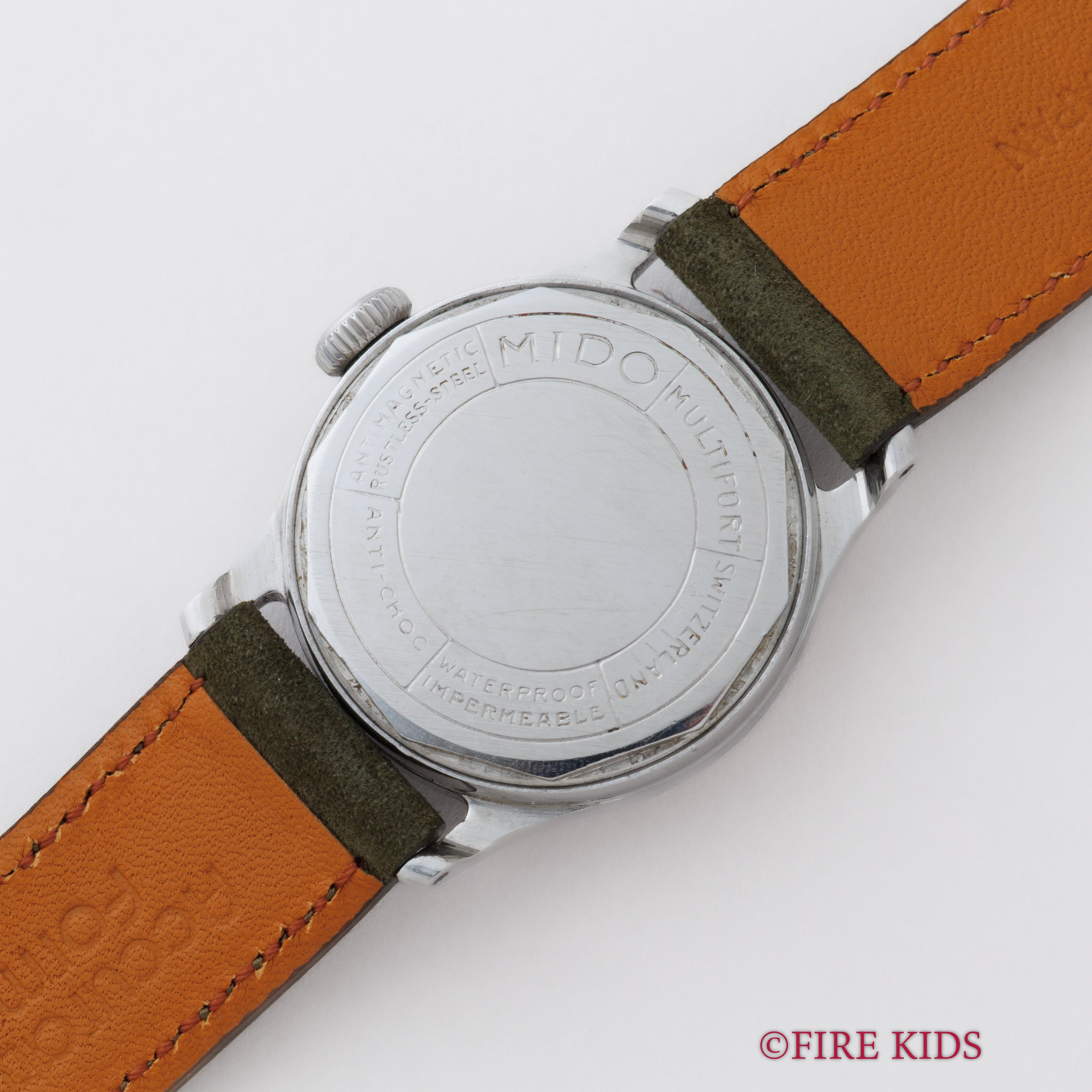 ミドー マルチフォート セクターダイヤル 1940年代製 センターセコンド 手巻