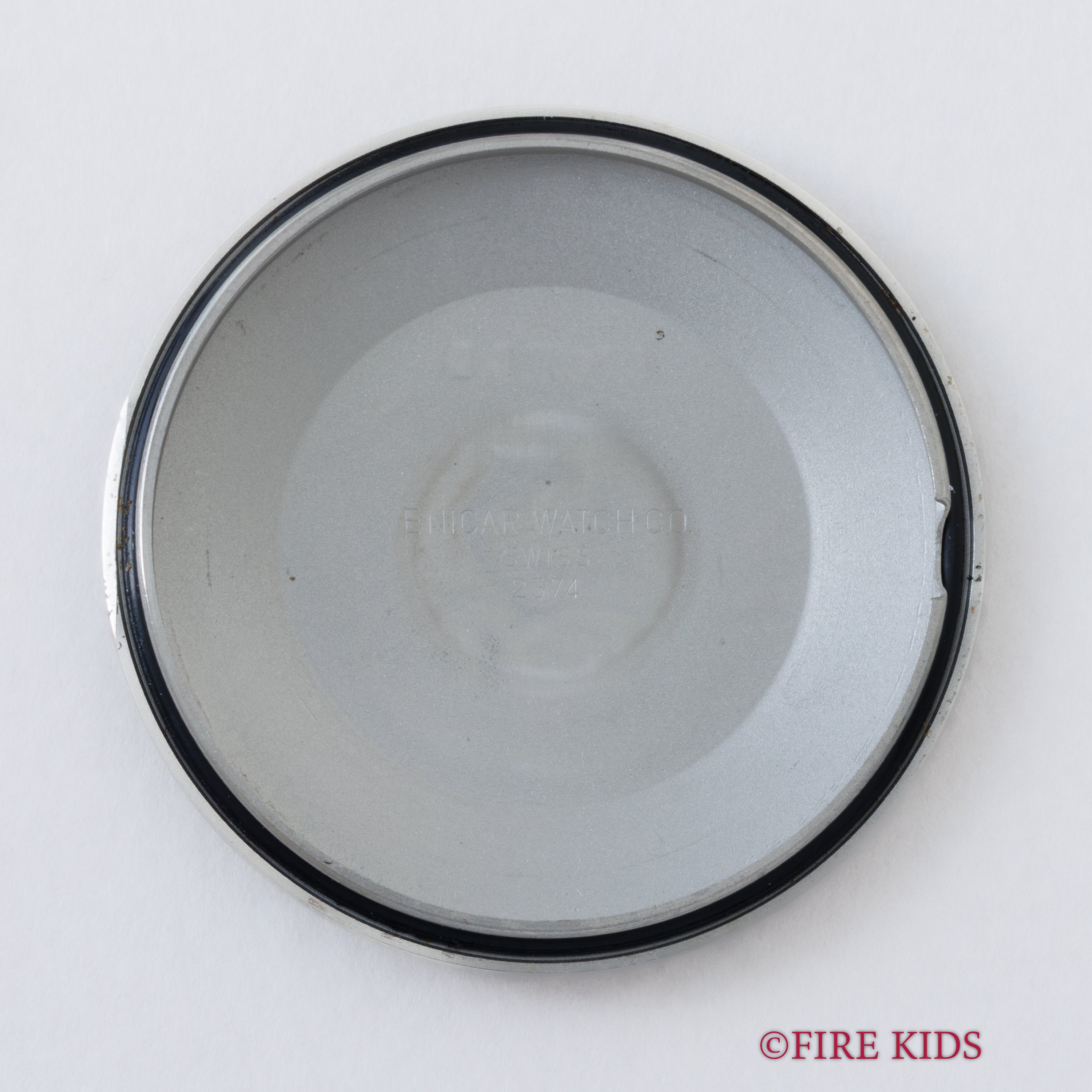 エニカ ジャンピングアワー ブラウンダイヤル 自動巻き NOS 1970年代 アナデジ