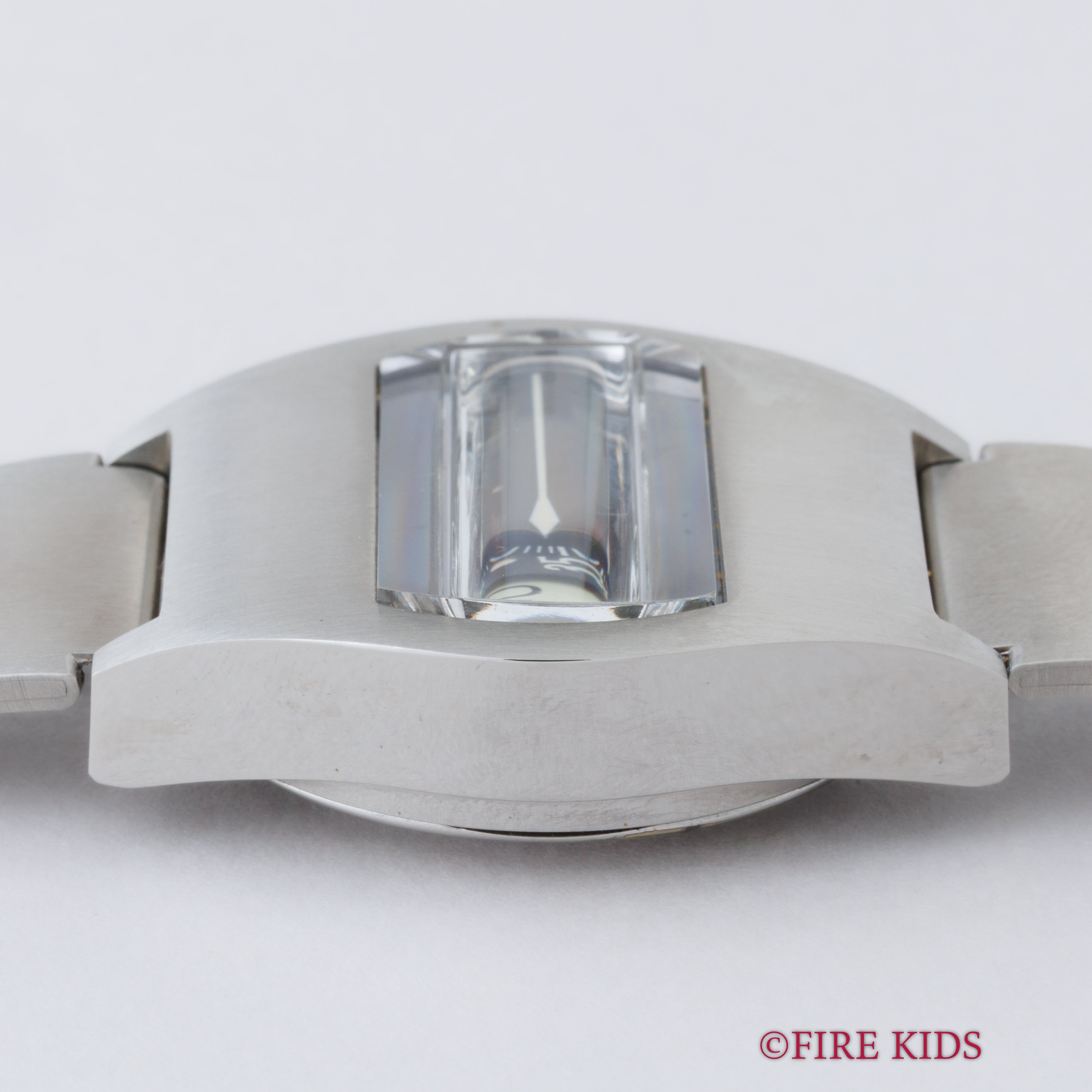 エニカ ジャンピングアワー ブラウンダイヤル 自動巻き NOS 1970年代 アナデジ