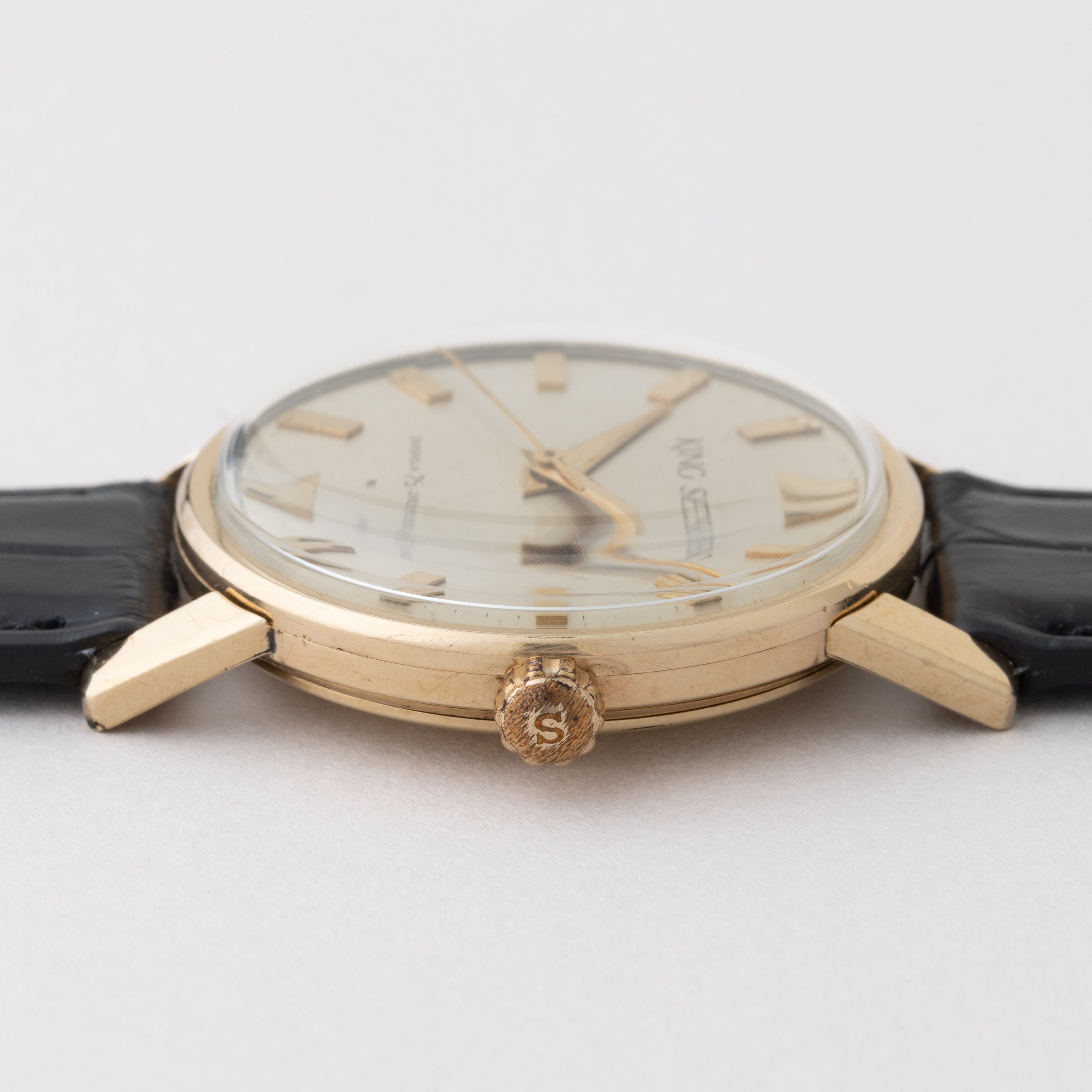 キングセイコーファーストモデル 1961年製 金張り Ref. J14102E KS