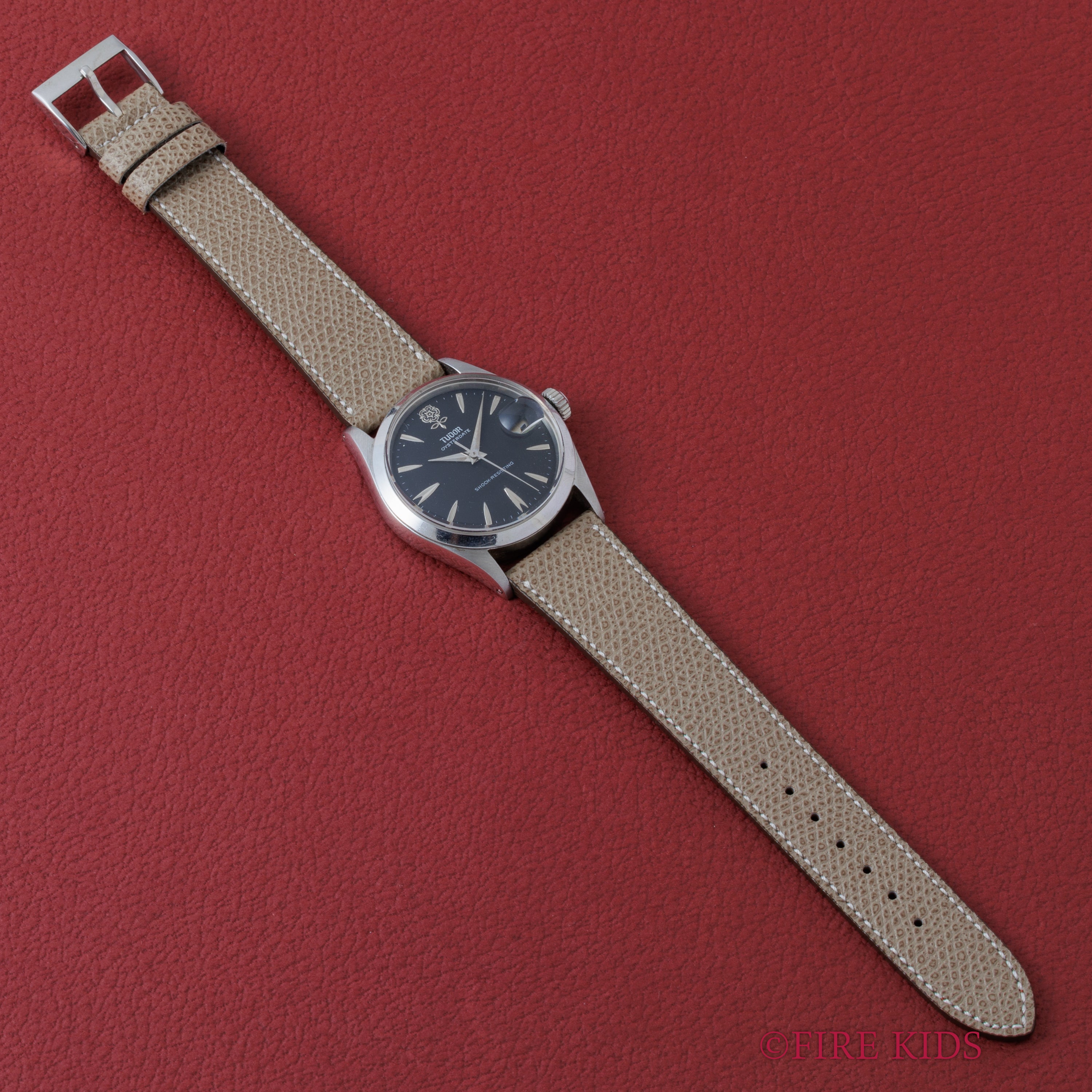 チューダー デカバラ オイスターデイト 1960年代製 Ref.7974 ブラックリダンダイヤル