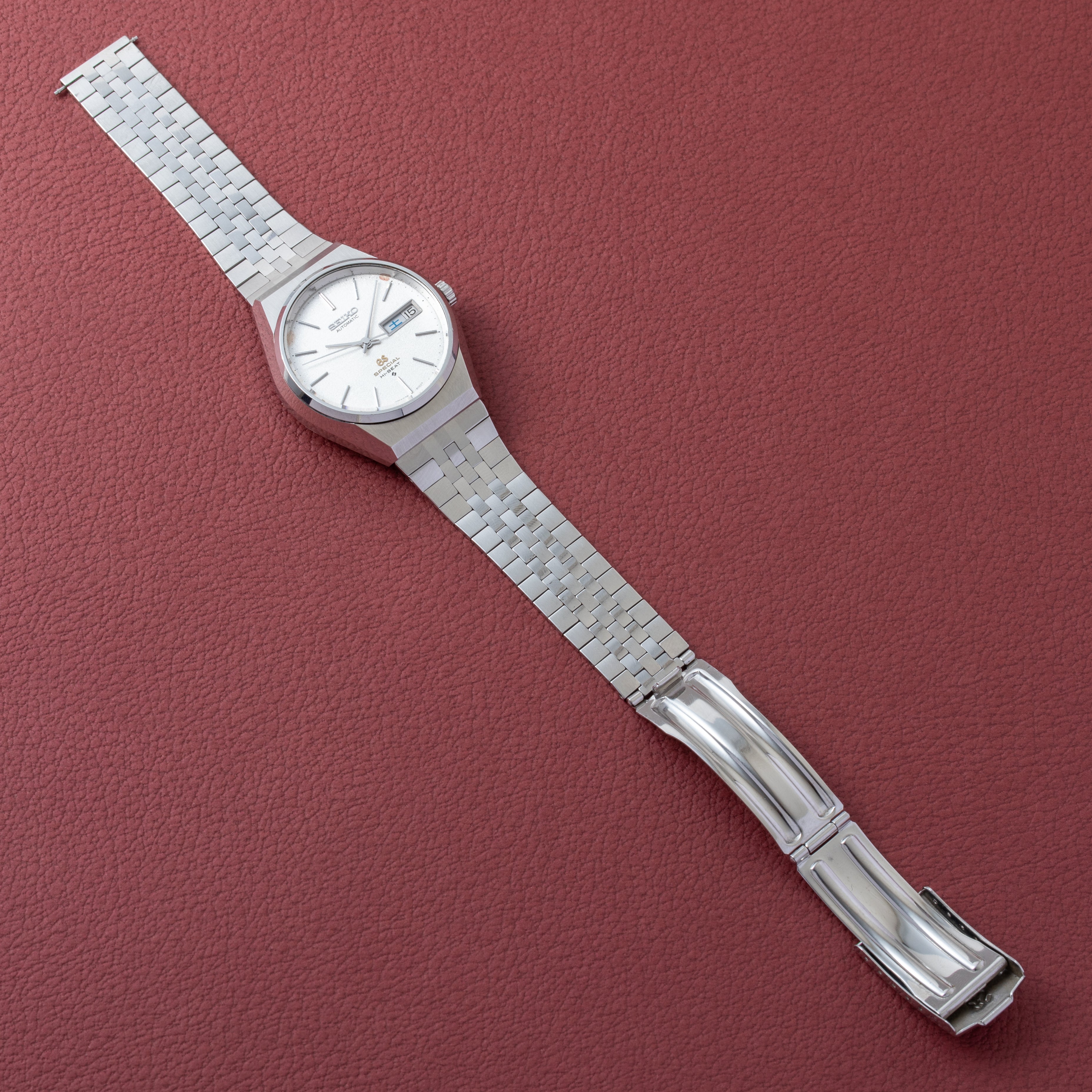 グランドセイコー スペシャル 1974年製 ハイビート 61GSスペシャル Ref.6156-8040 ブレス付き