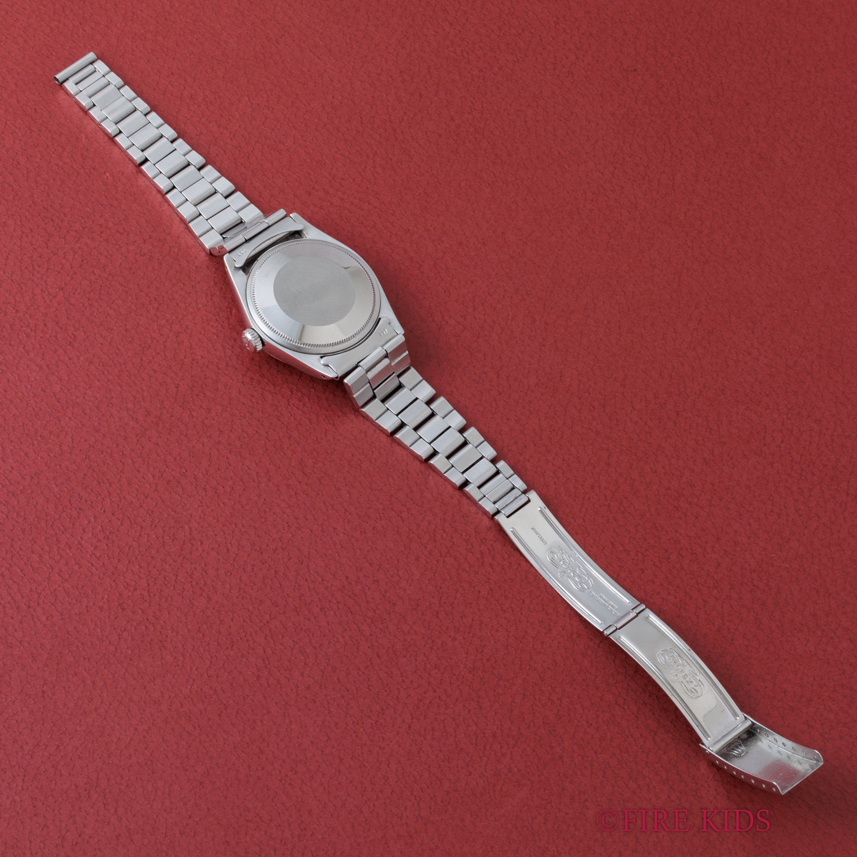 ロレックス 1970年製 オイスターパーペチュアルデイト Ref.1500 グレーダイヤル 純正巻きブレス