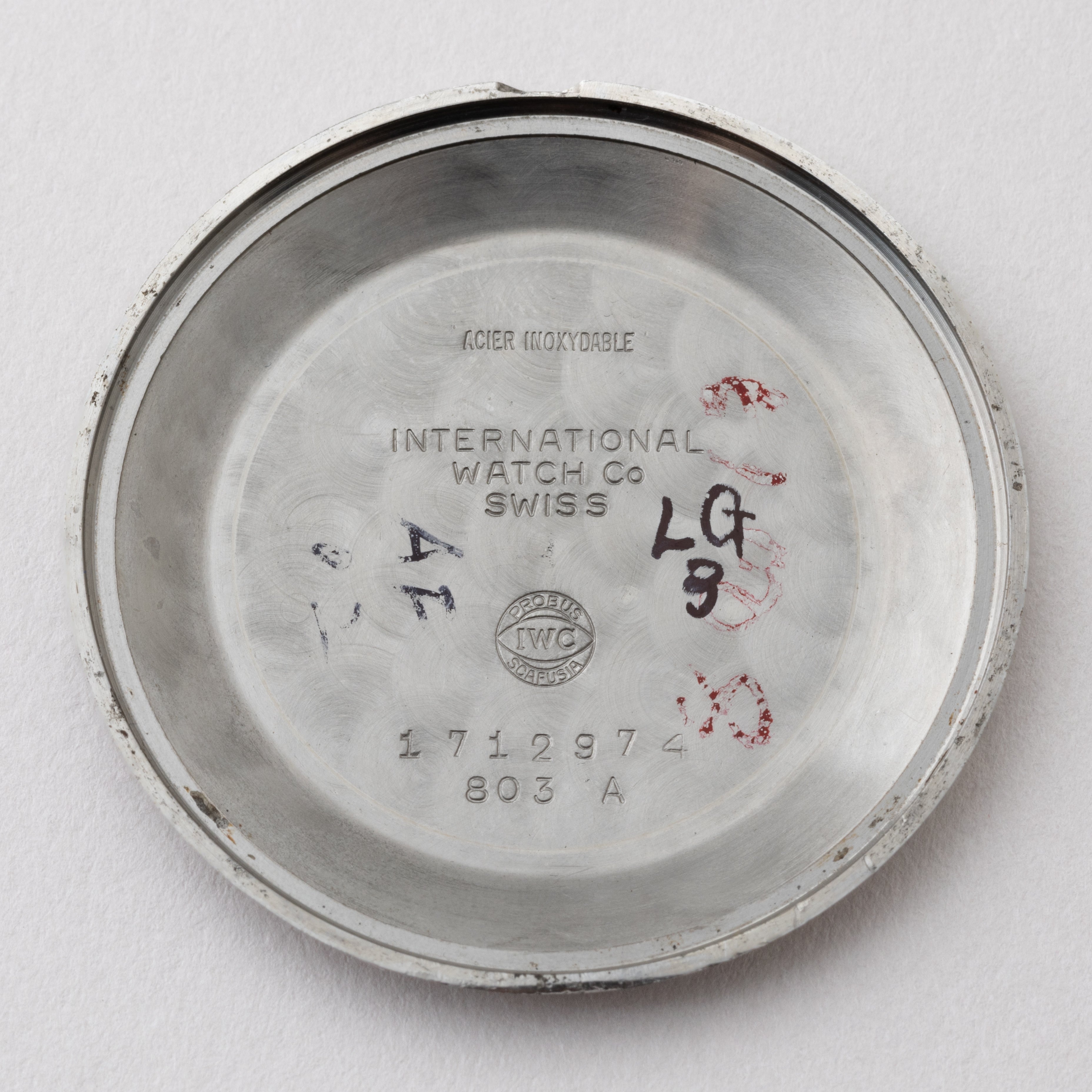 IWC 1963年製 ラウンドケース ノンデイト ペラトン式自動巻き R803A Cal.854