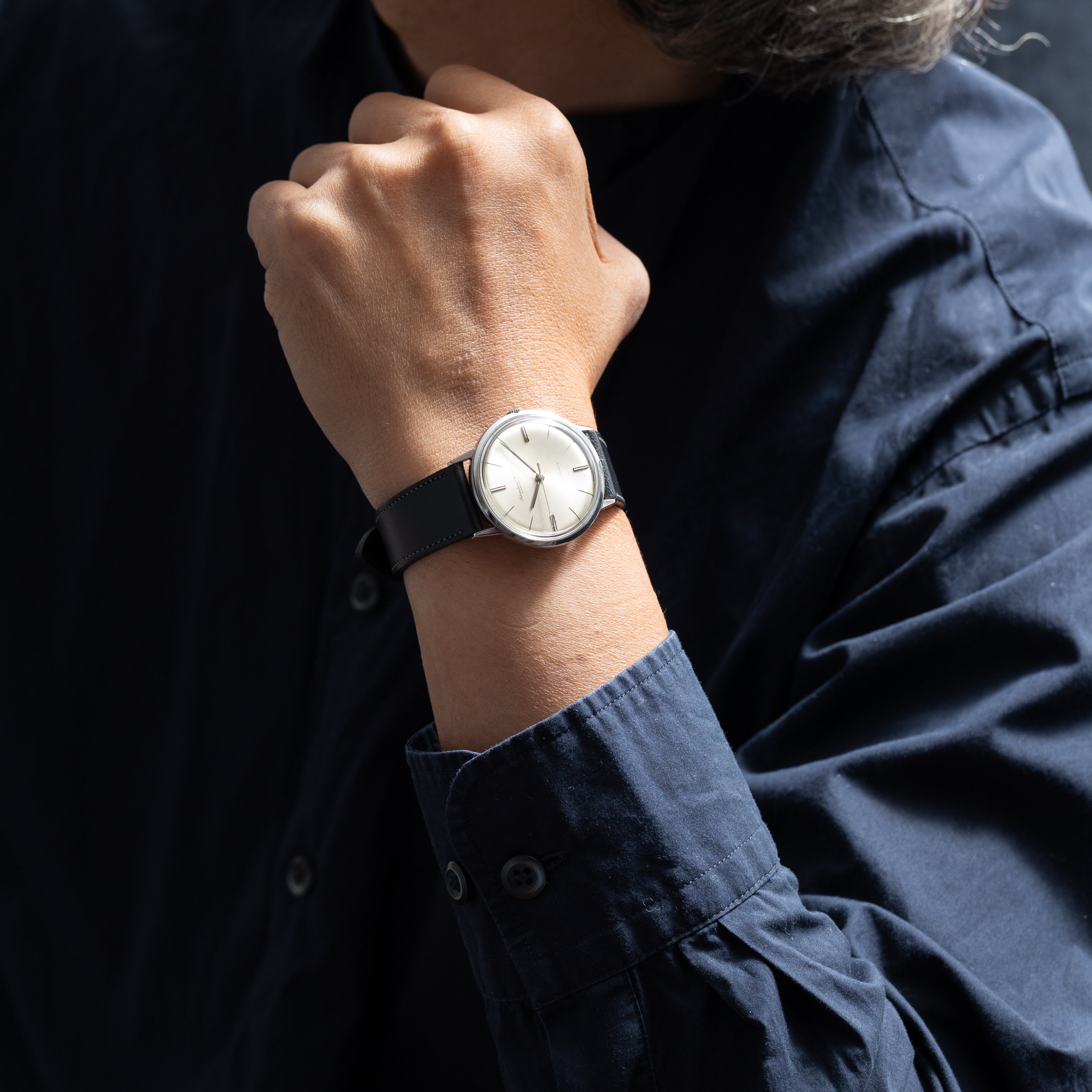 IWC 1963年製 ラウンドケース ノンデイト ペラトン式自動巻き R803A Cal.854