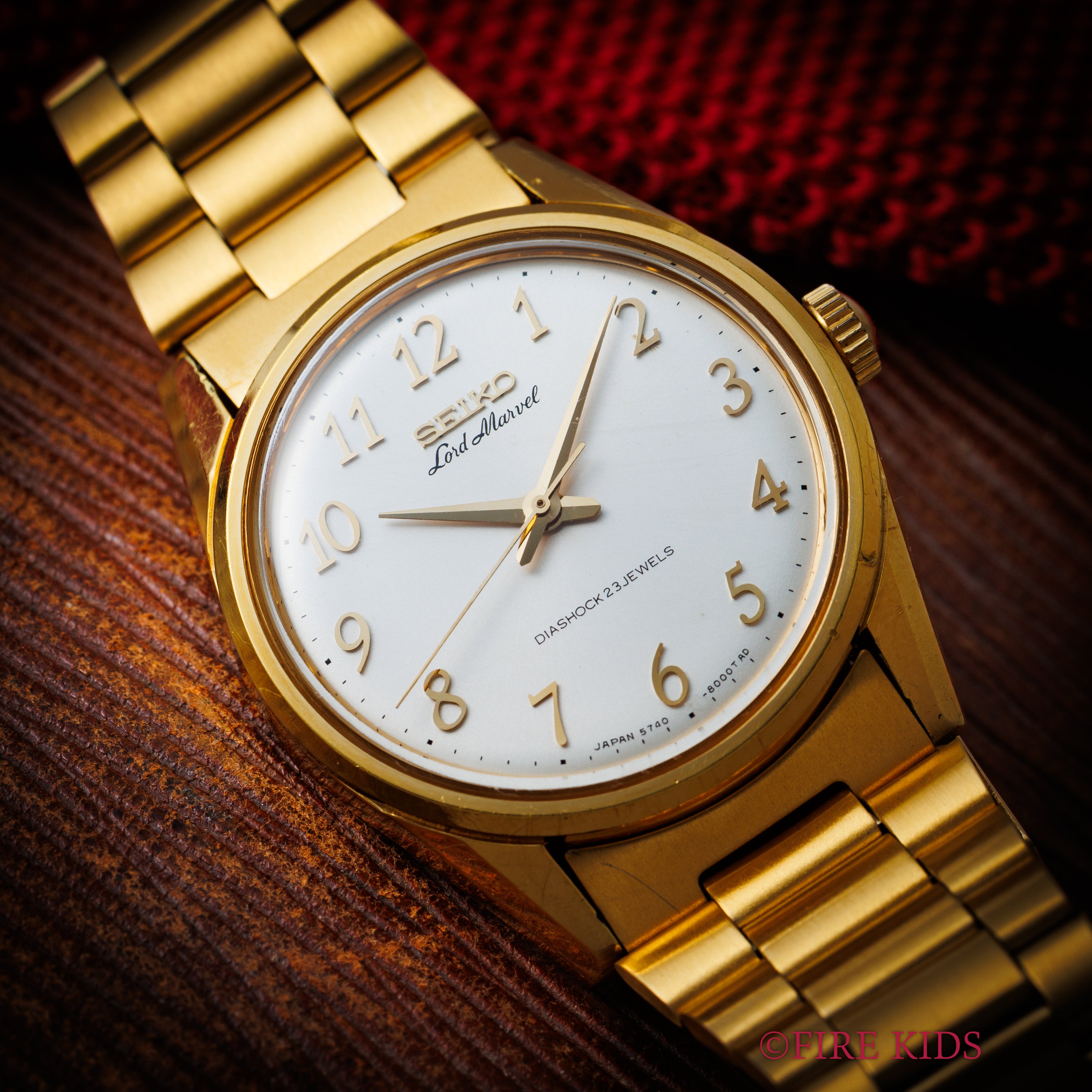 セイコー ロードマーベル Ref.5740-8000 ロービート 1966年製 SGPケース 純正ブレス付き