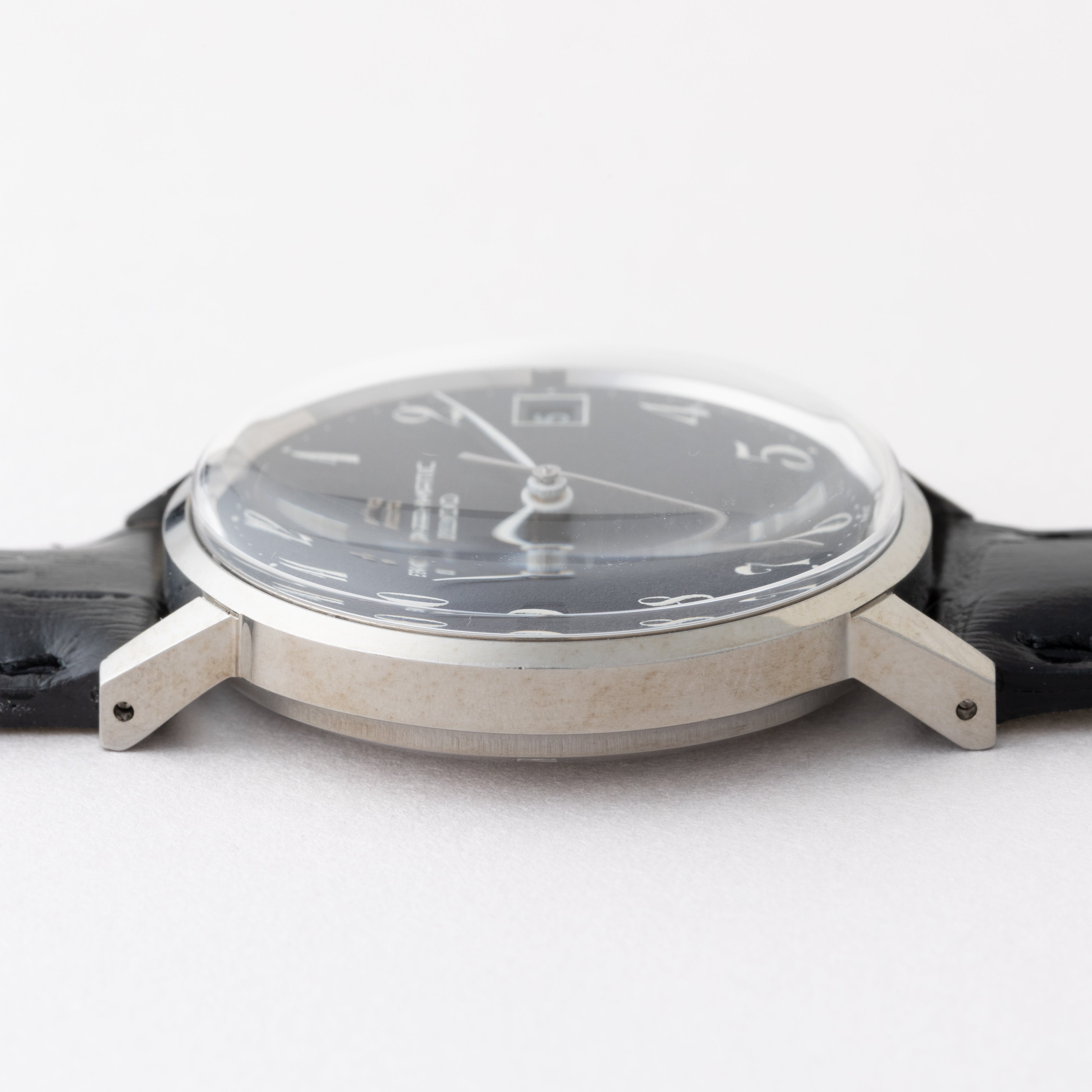 エテルナ マチック1000 1960年代製 グレーアラビアダイヤル スクリューバック